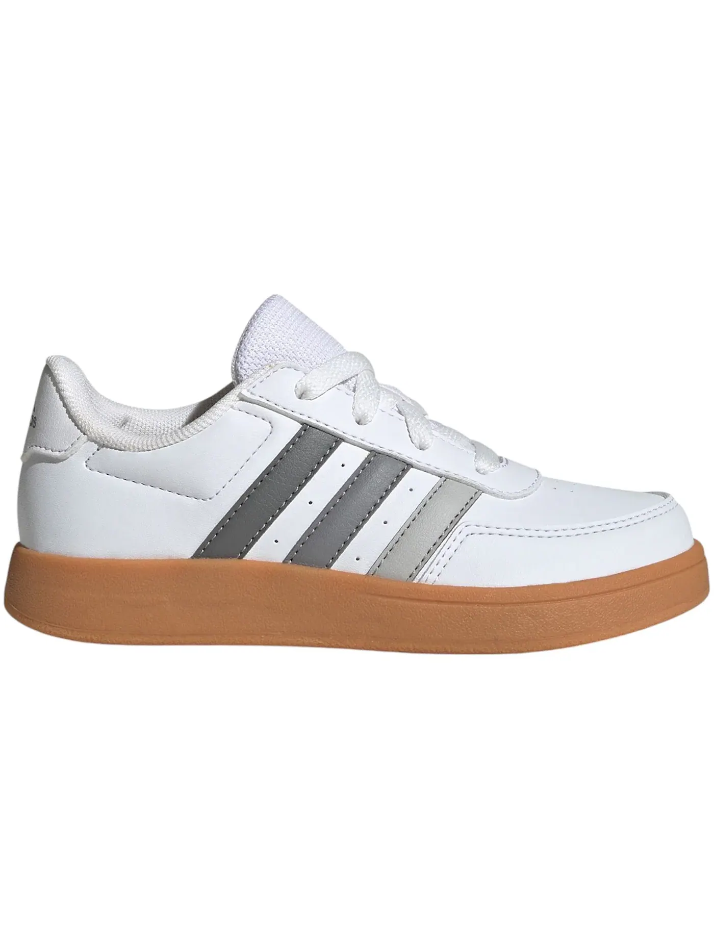 Детские кроссовки Lifestyle Court Cloud White Grey Four Gum Adidas — изображение 1 из 1, белый/серый