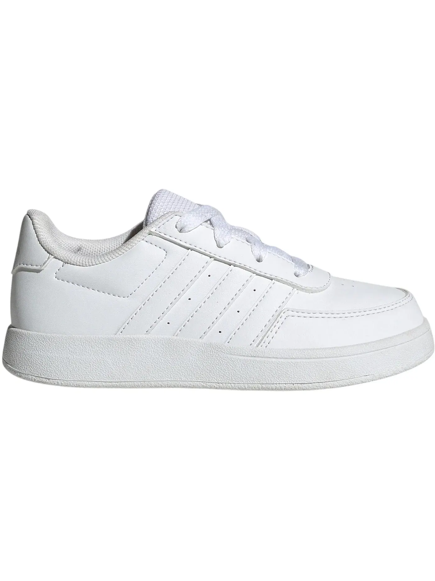 Детские кроссовки Lifestyle с моделью Breaknet Court Adidas — изображение 1 из 1, белый/белый/серый