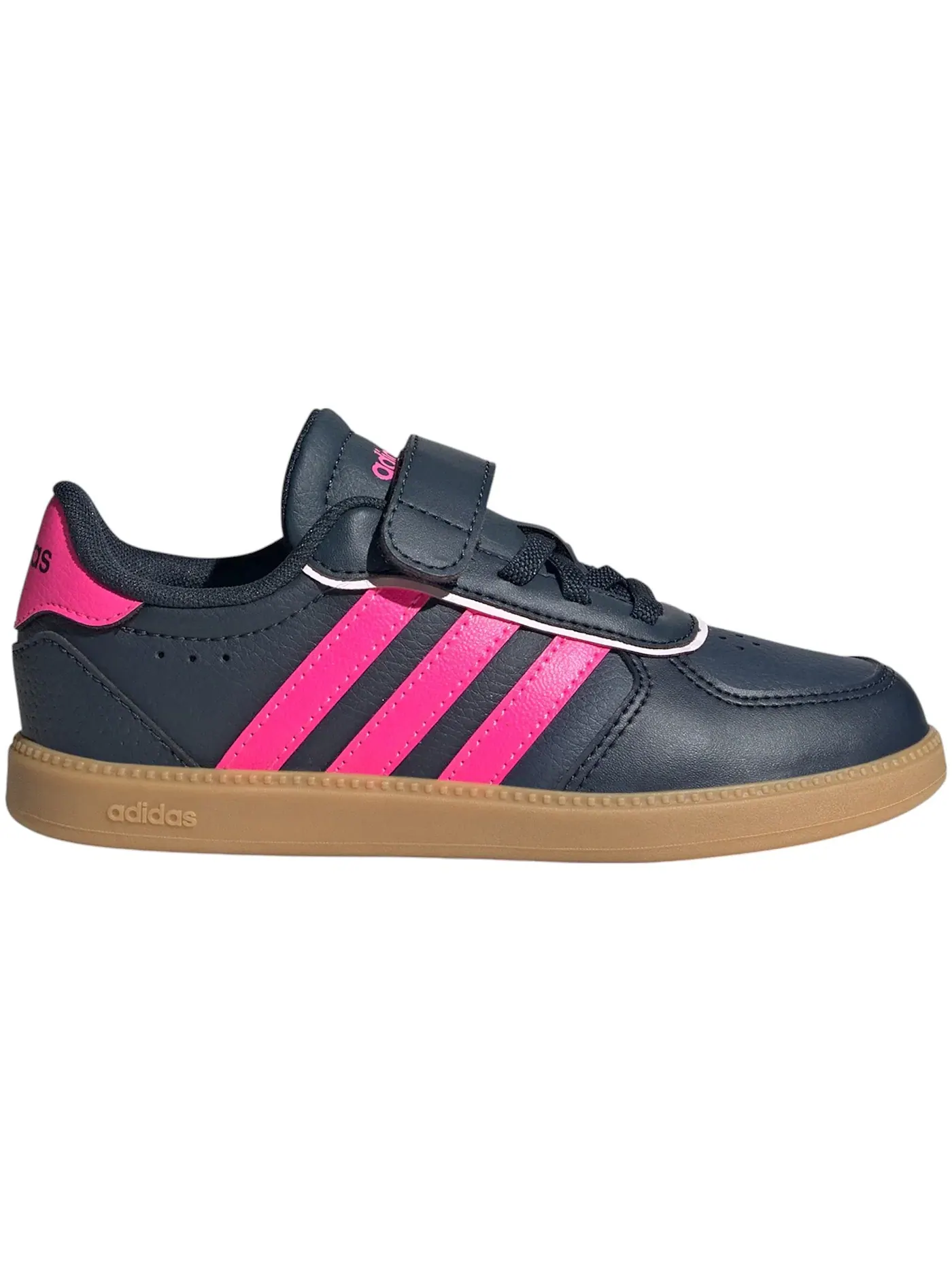 Детские кроссовки для мальчиков с повседневным стилем Adidas Breaknet Sleek — изображение 1 из 1, розовый