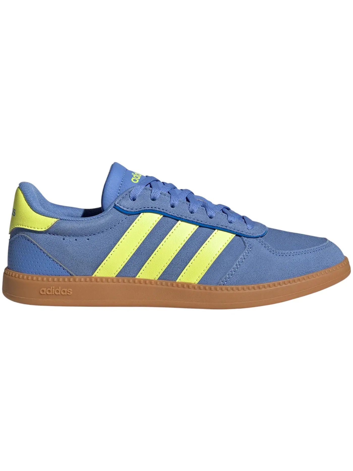 Женские кроссовки для активного отдыха Adidas Breaknet Sleek — изображение 1 из 1, синий/-желтый