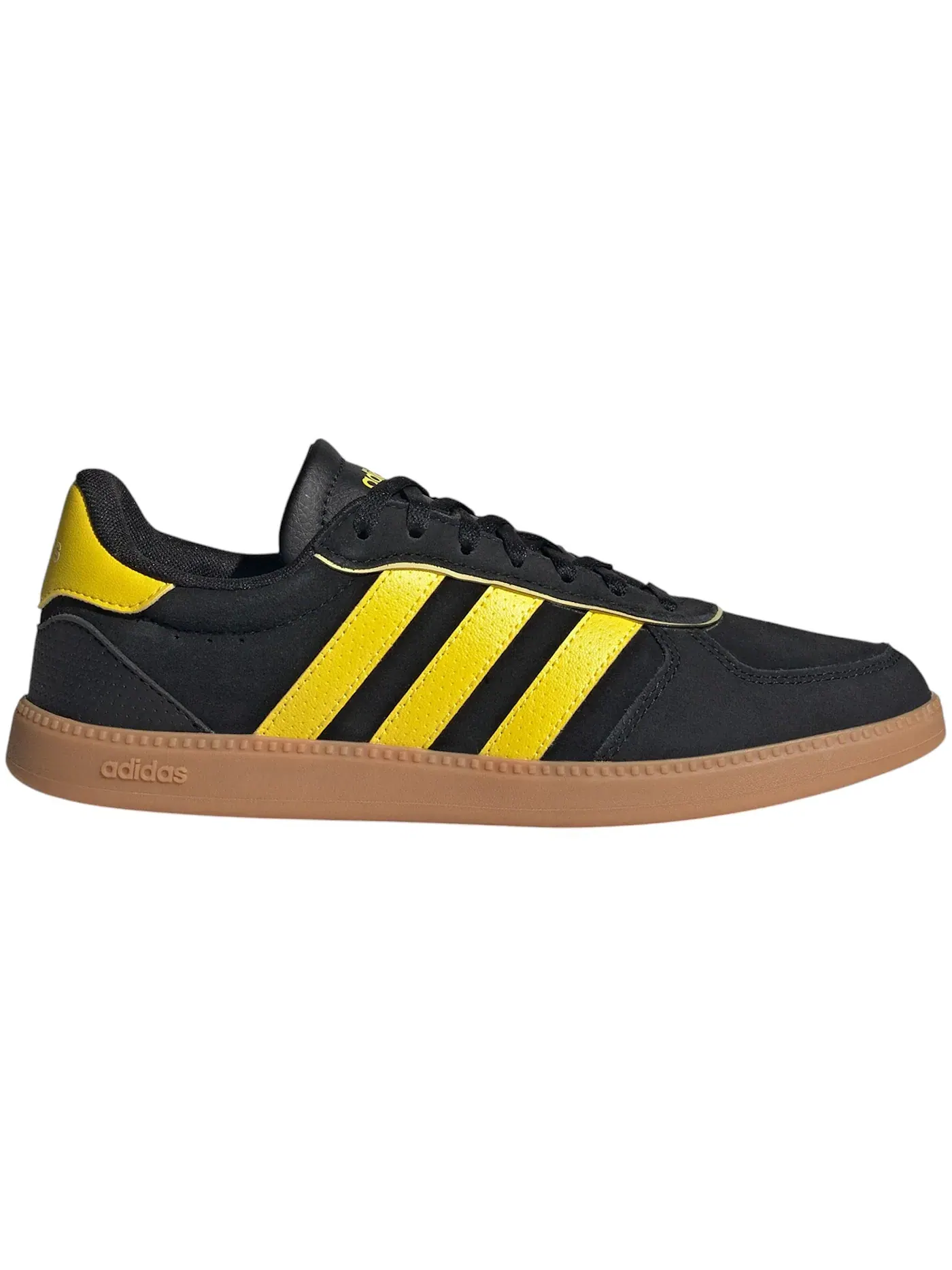 Женские кроссовки lifestyle Adidas Breaknet Sleek — изображение 1 из 1, черный/желтый/желтый