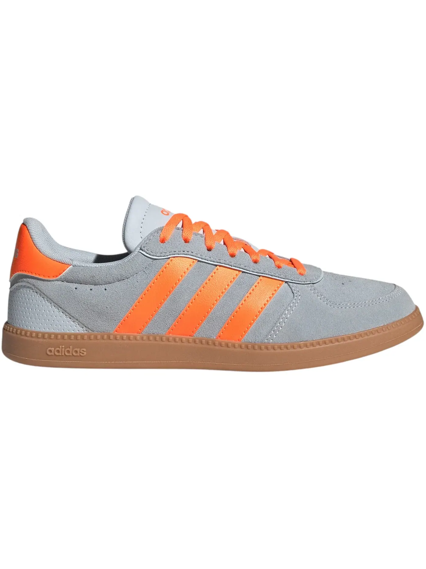 Женские кроссовки Lifestyle Adidas Breaknet Sleek — изображение 1 из 1, синий/оранжевый