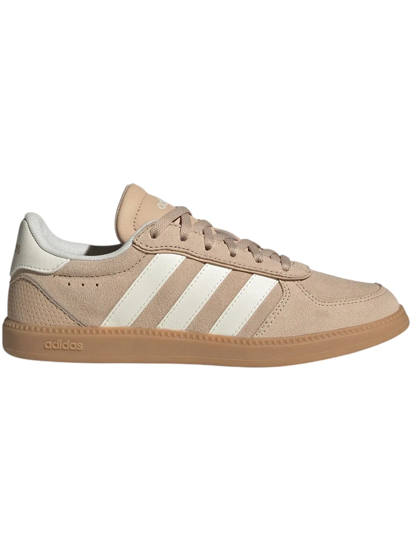 Детские кроссовки для повседневной носки Adidas Breaknet Sleek — изображение 1 из 1, бежевый белый