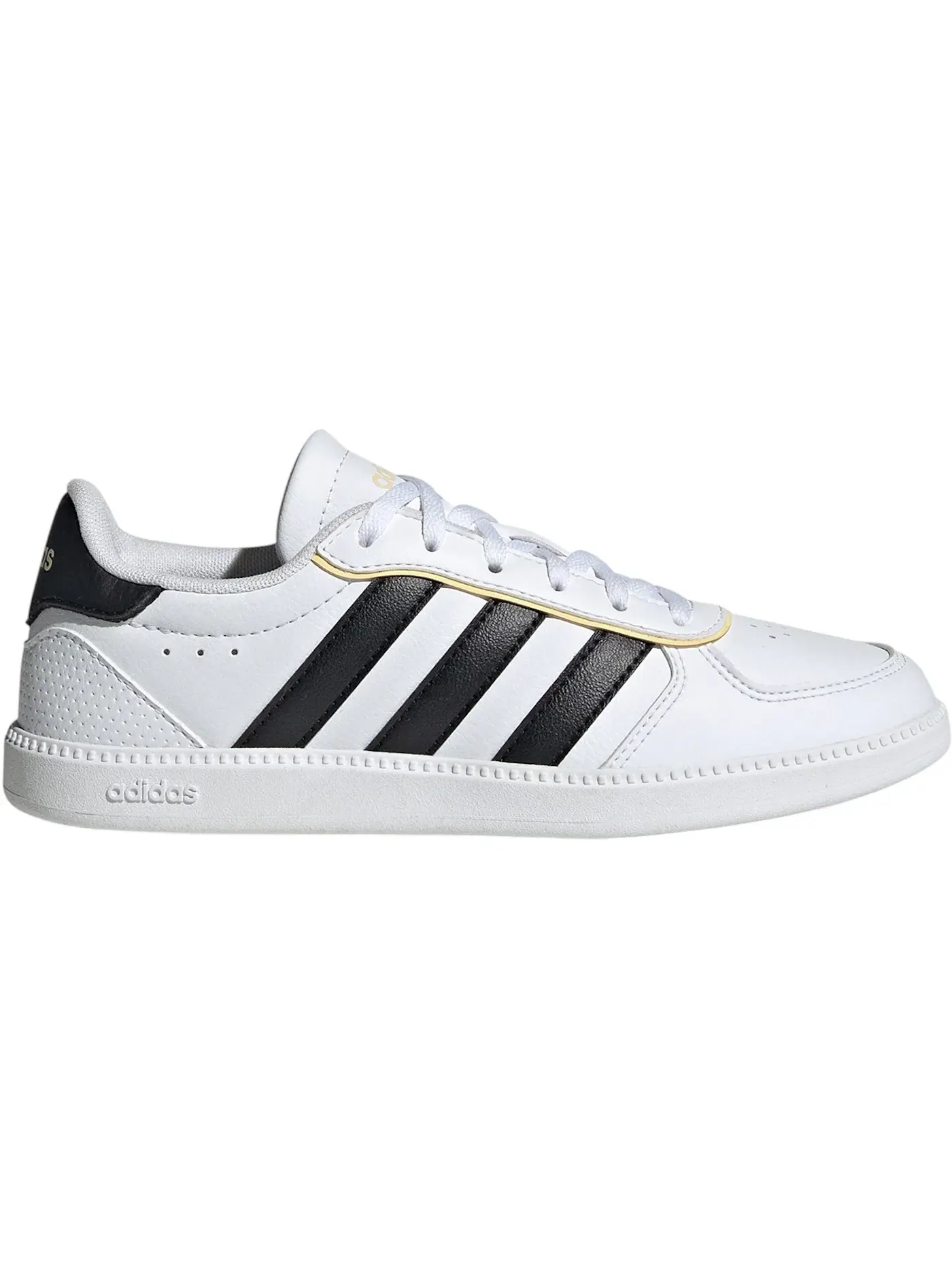 Детские кроссовки Lifestyle Adidas Breaknet Sleek — изображение 1 из 1, белый черный оранжевый