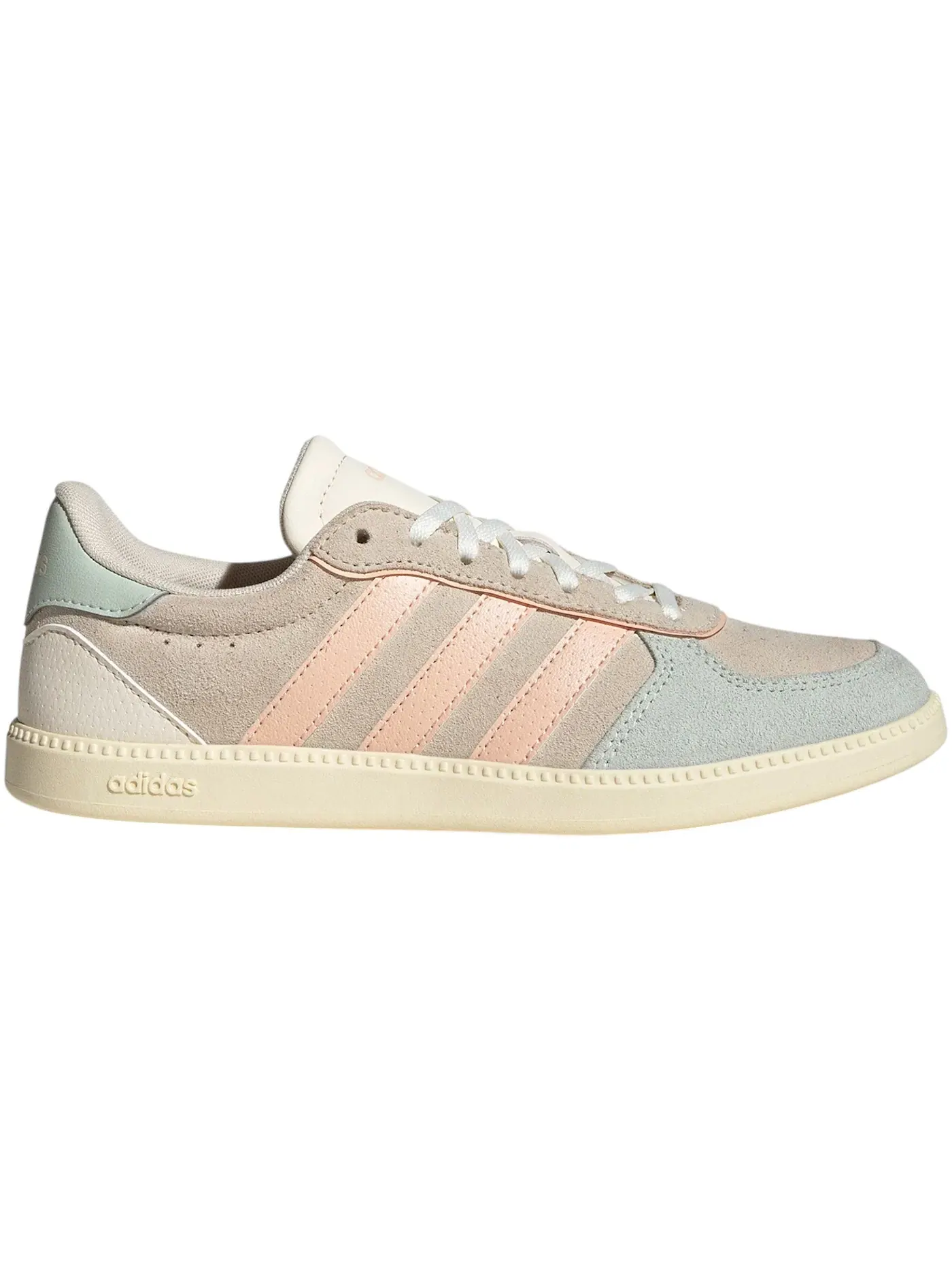 Женские кроссовки Lifestyle Adidas Breaknet Sleek — изображение 1 из 1, белый зеленый