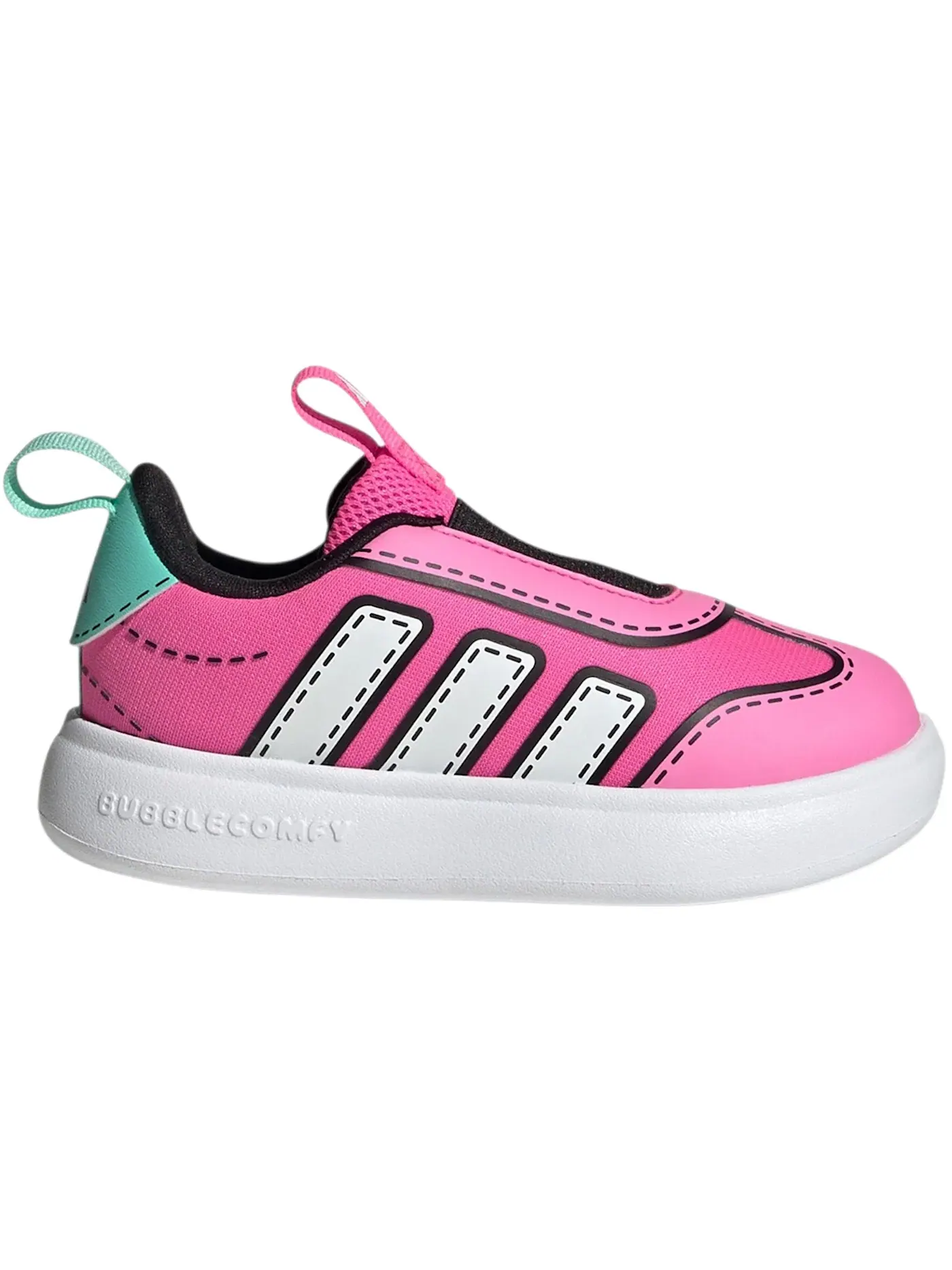 Детские кроссовки Lifestyle Adidas Bubblecomfy — изображение 1 из 1, розовый/белый/голубой