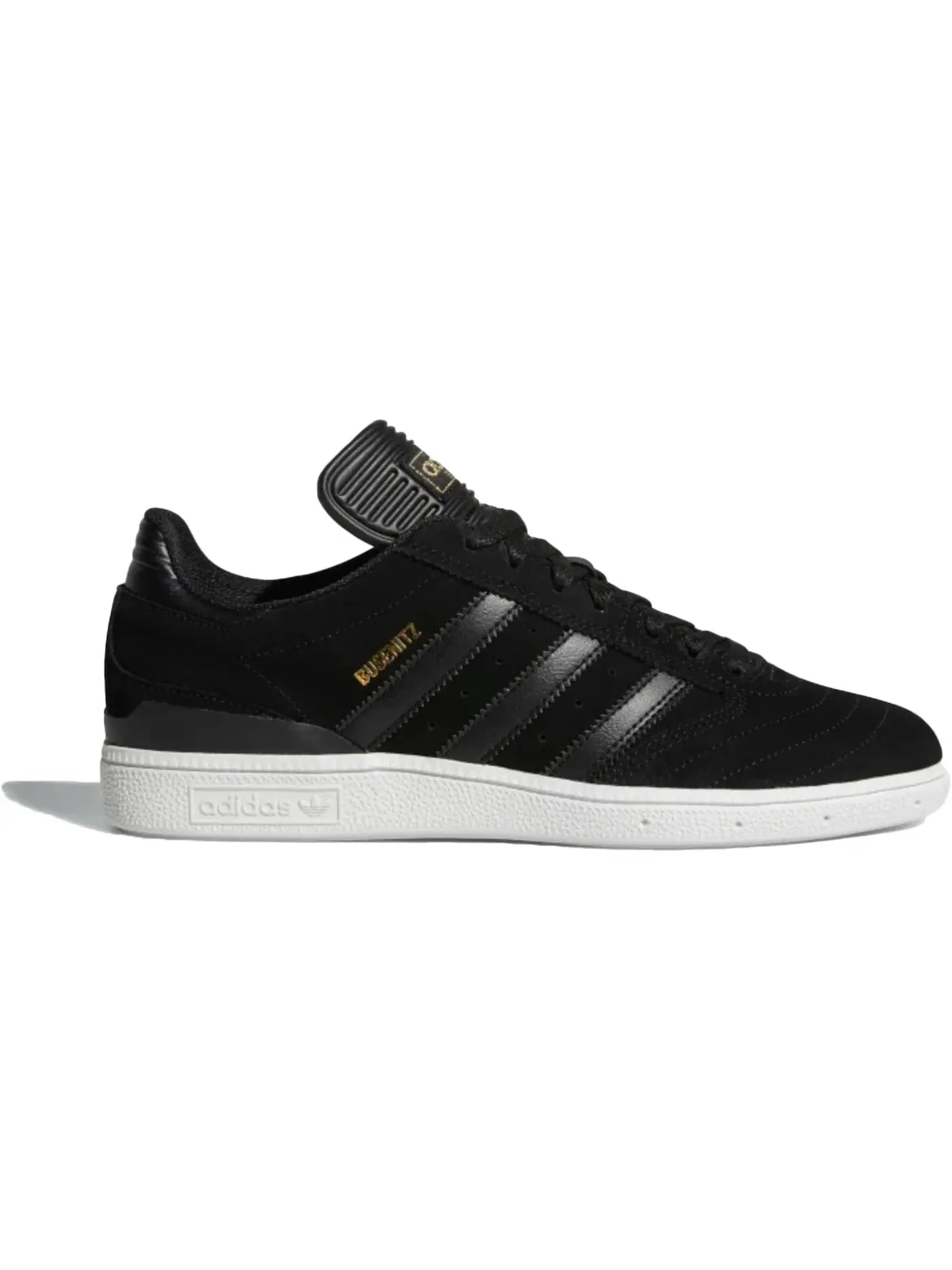 Мужские кроссовки с длинным язычком Adidas Busenitz — изображение 1 из 1, черный/черный/белый