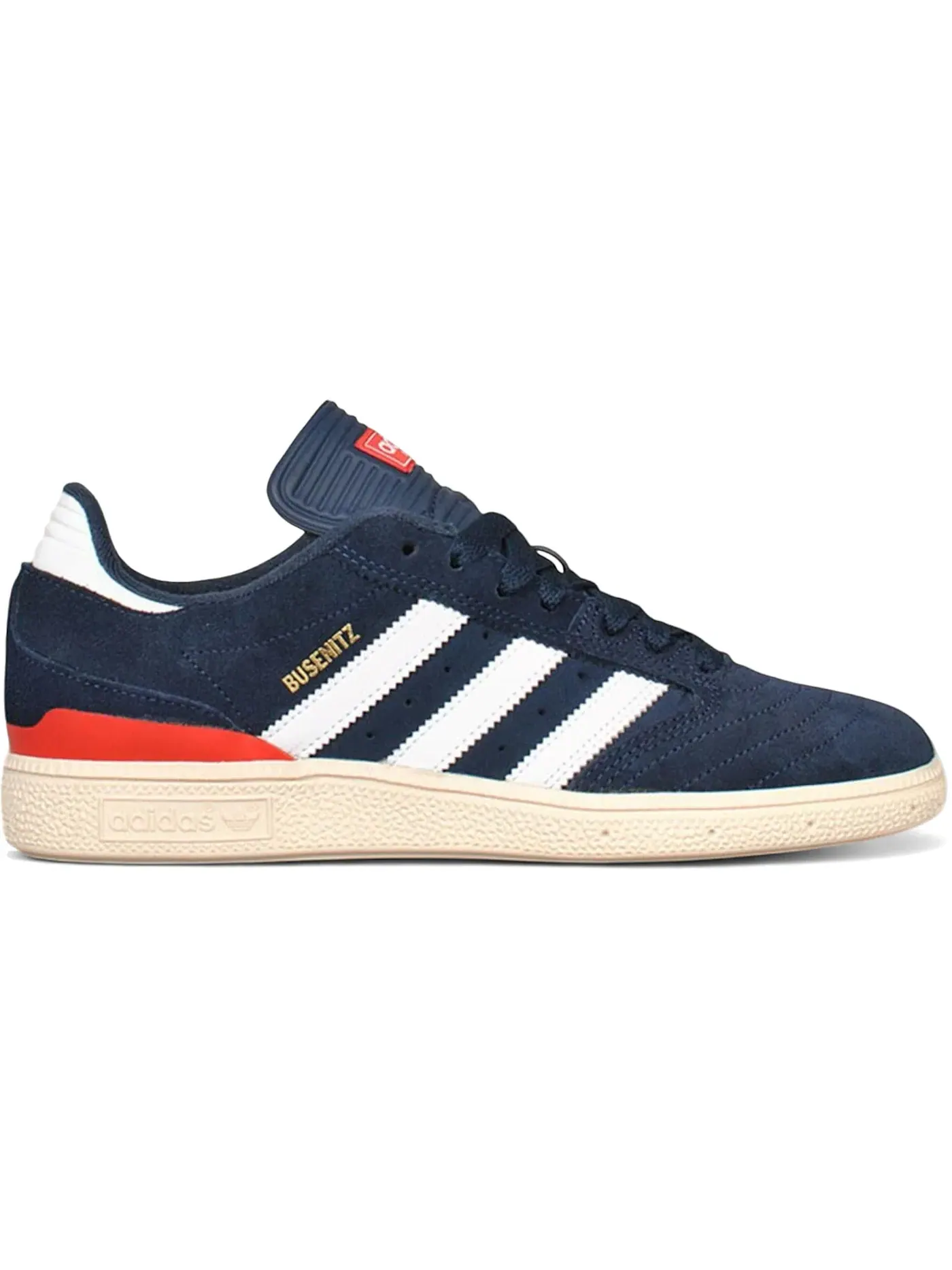 Мужские кроссовки с длинным язычком Adidas Busenitz Pro — изображение 1 из 1, темно-синий/белый