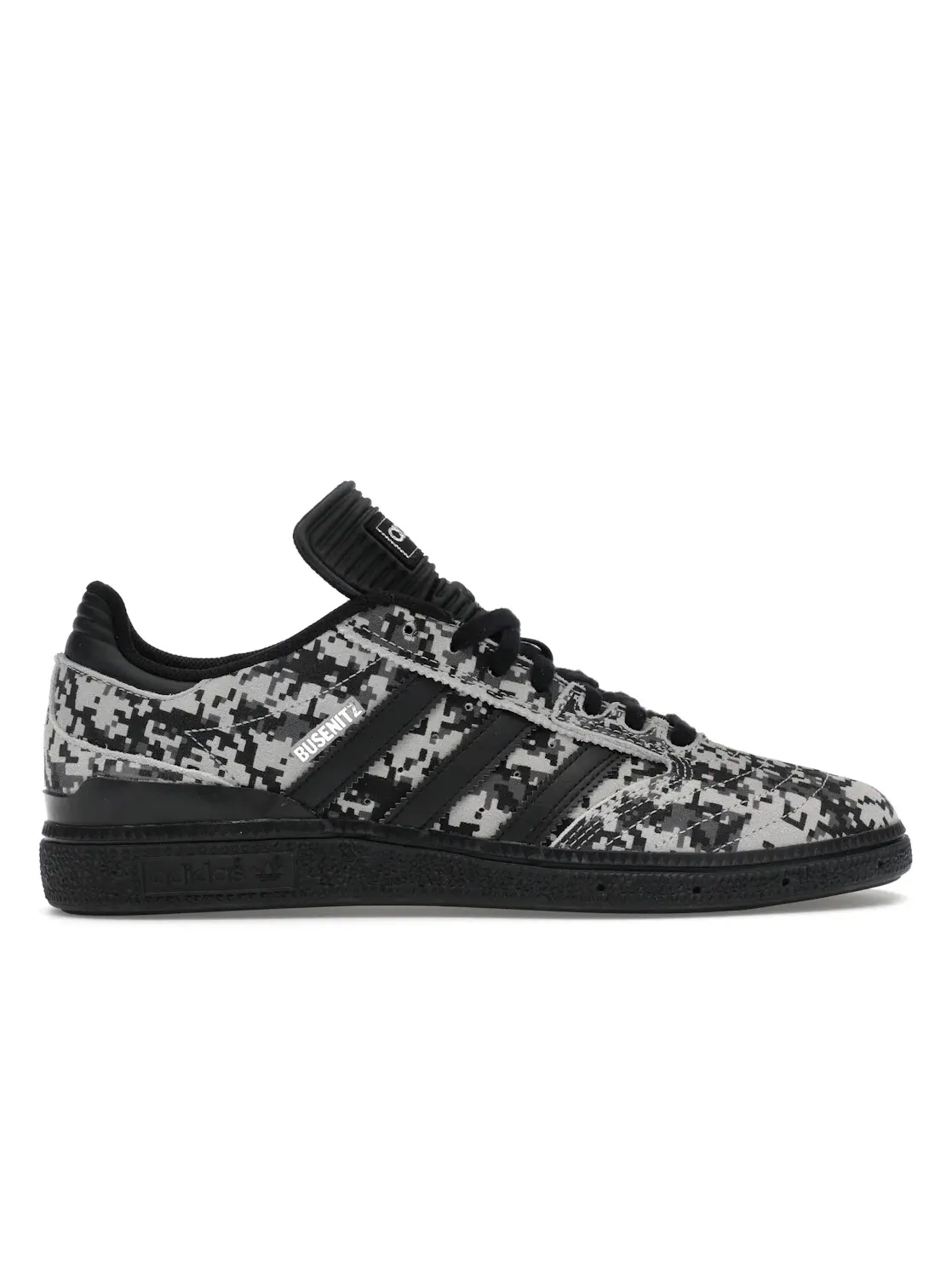 Мужские кроссовки с замшей Busenitz Pro Adidas — изображение 1 из 4, серый черный серый