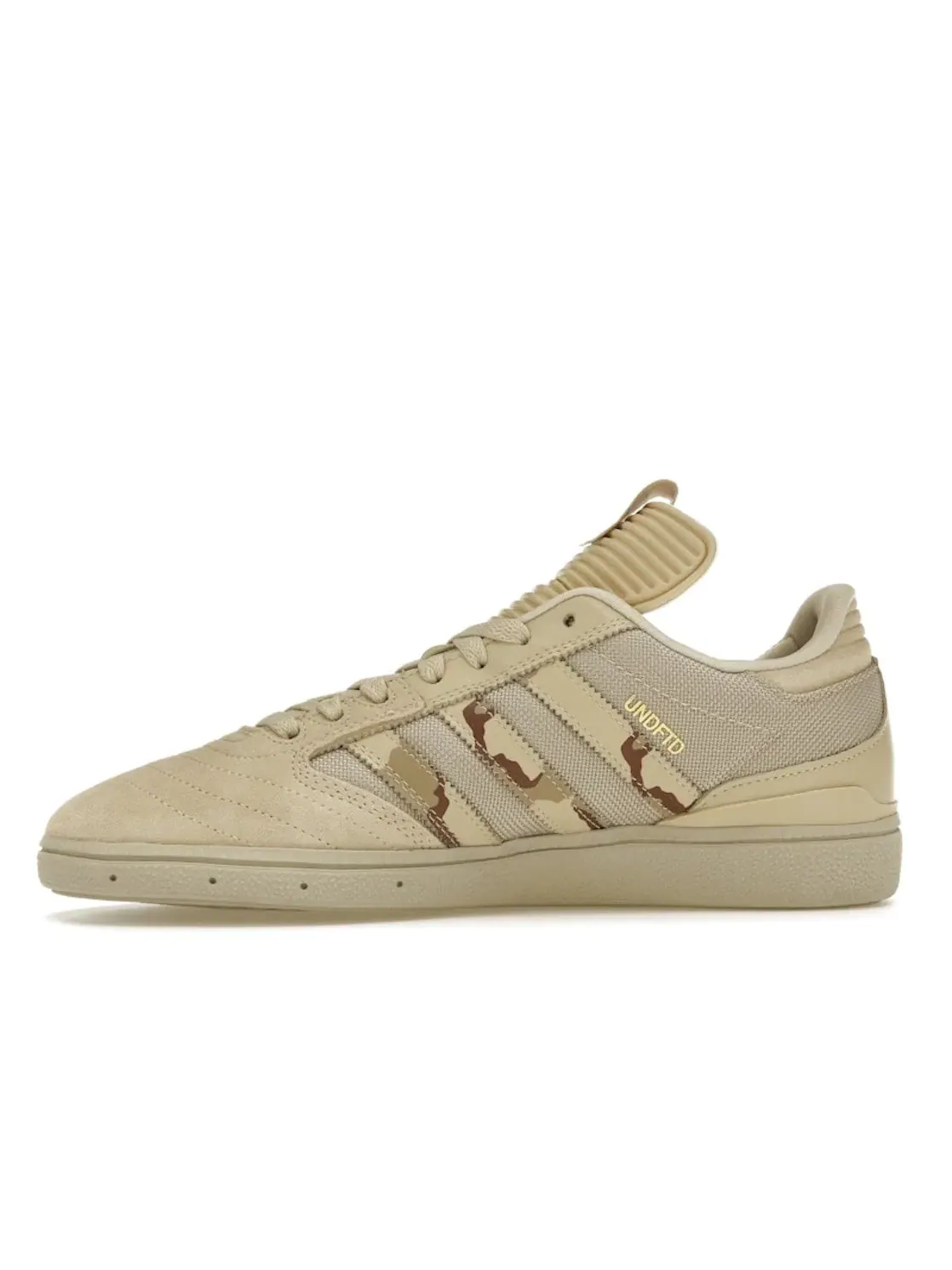 Мужские кроссовки с замшевым верхом Adidas Busenitz Undefeated — изображение 3 из 4, золотистый металлик