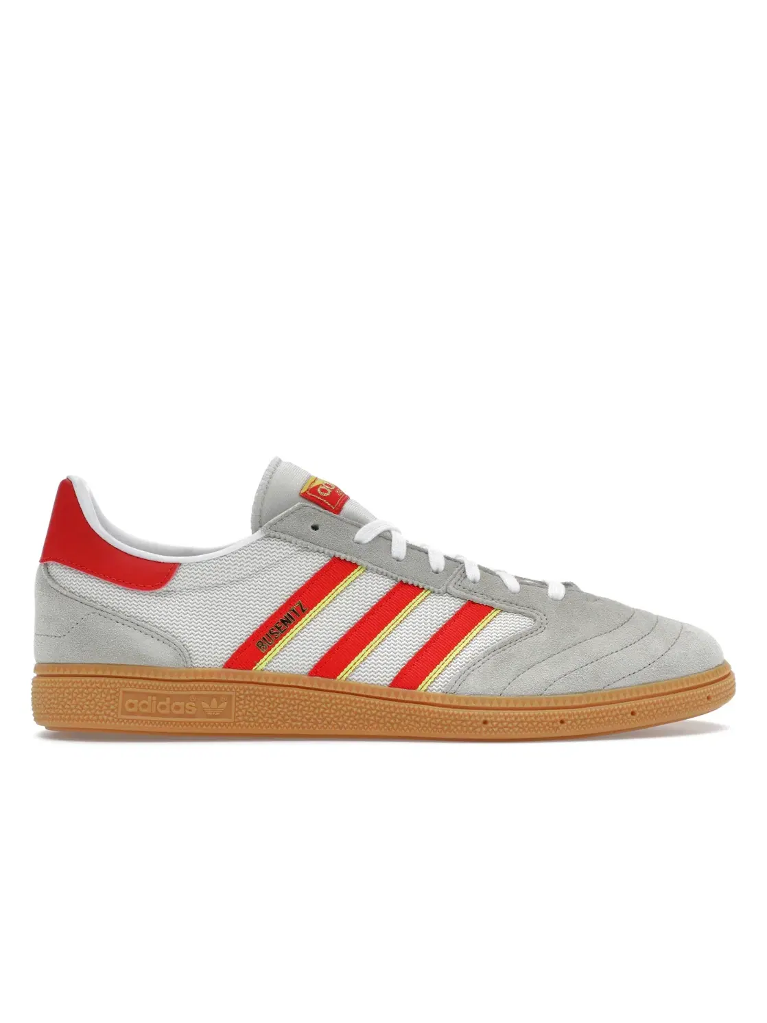 Мужские кроссовки с замшевым верхом Adidas Busenitz Vintage — изображение 1 из 4, серый/красный/серый
