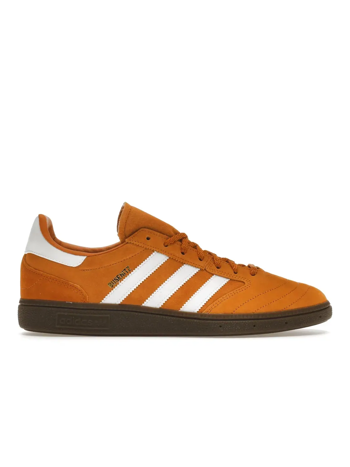 Мужские кроссовки с замшевым верхом Adidas Busenitz Vintage — изображение 1 из 4, оранжевый/белый