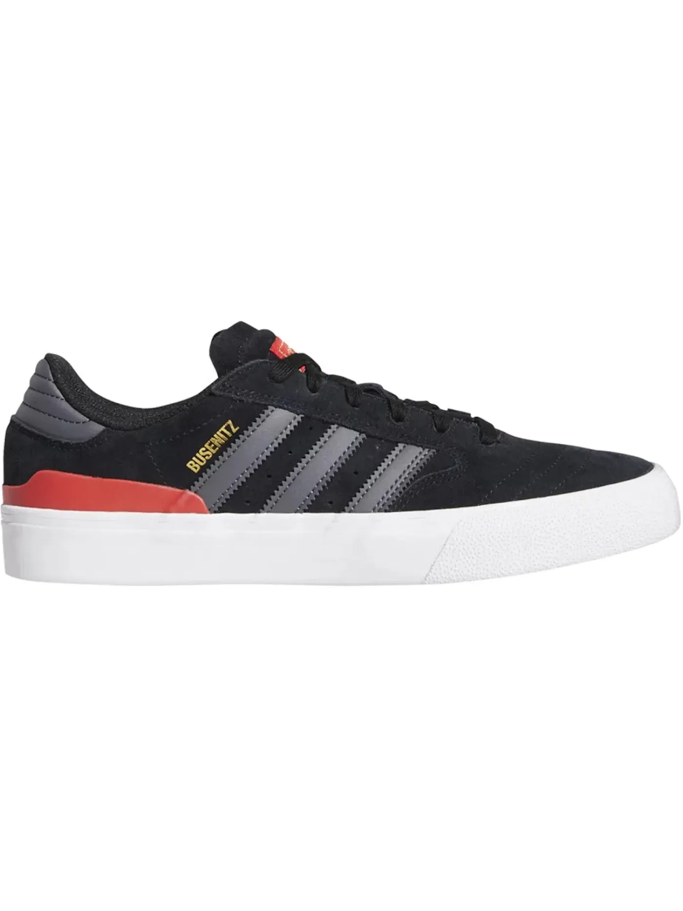 Мужские кроссовки с низким профилем Adidas Busenitz Vulc 2.0 — изображение 1 из 1, черный/серый/красный