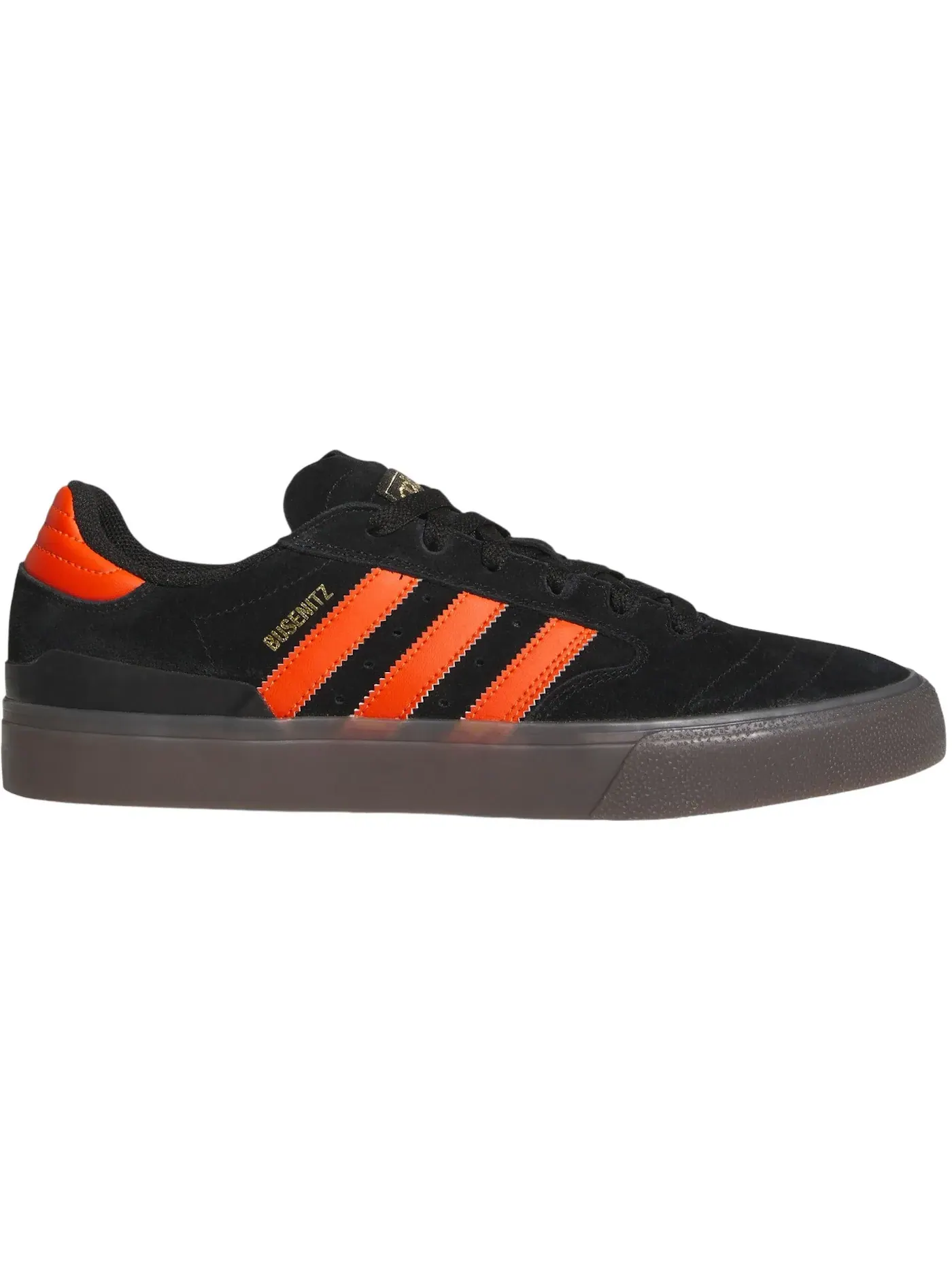 Мужские кроссовки с замшевым верхом Adidas Busenitz Vulc II — изображение 1 из 1, черный оранжевый