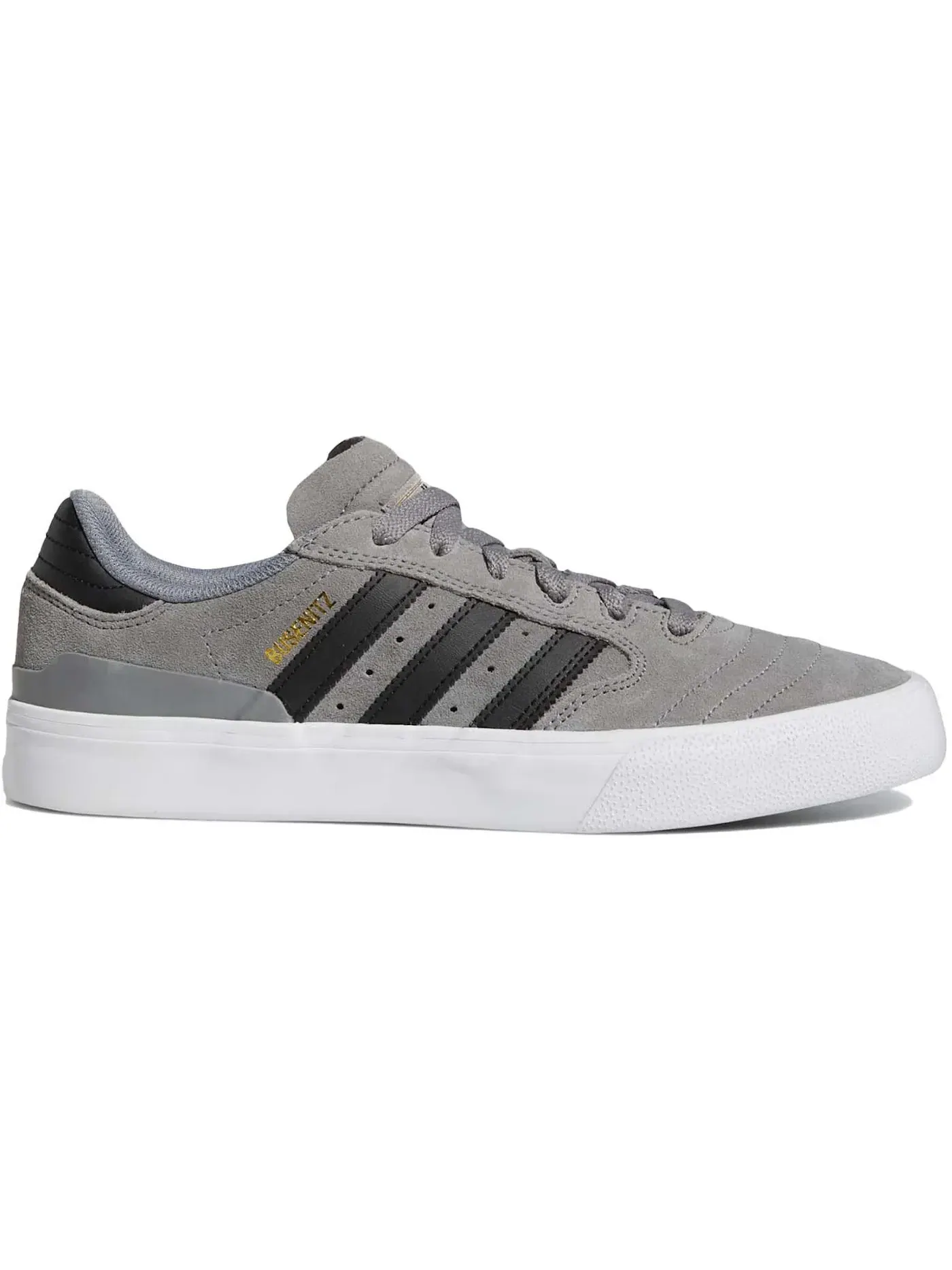 Мужские кроссовки для скейтбординга Busenitz Vulc II Adidas — изображение 1 из 1, серый/черный/белый