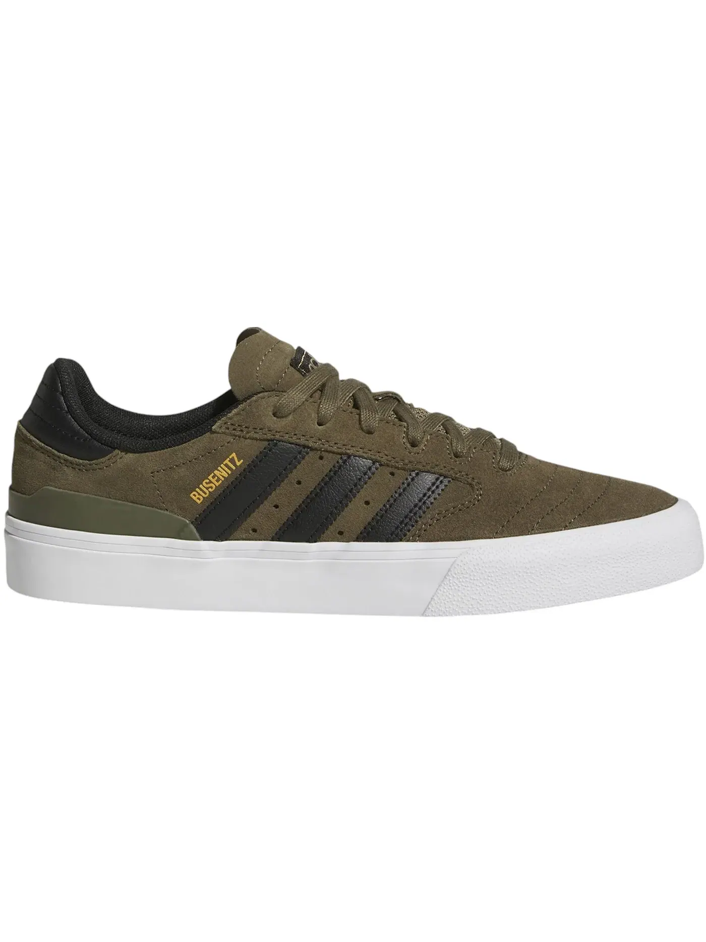 Мужские кроссовки с замшевым верхом Adidas Busenitz Vulc II — изображение 1 из 1, оливковый черный белый