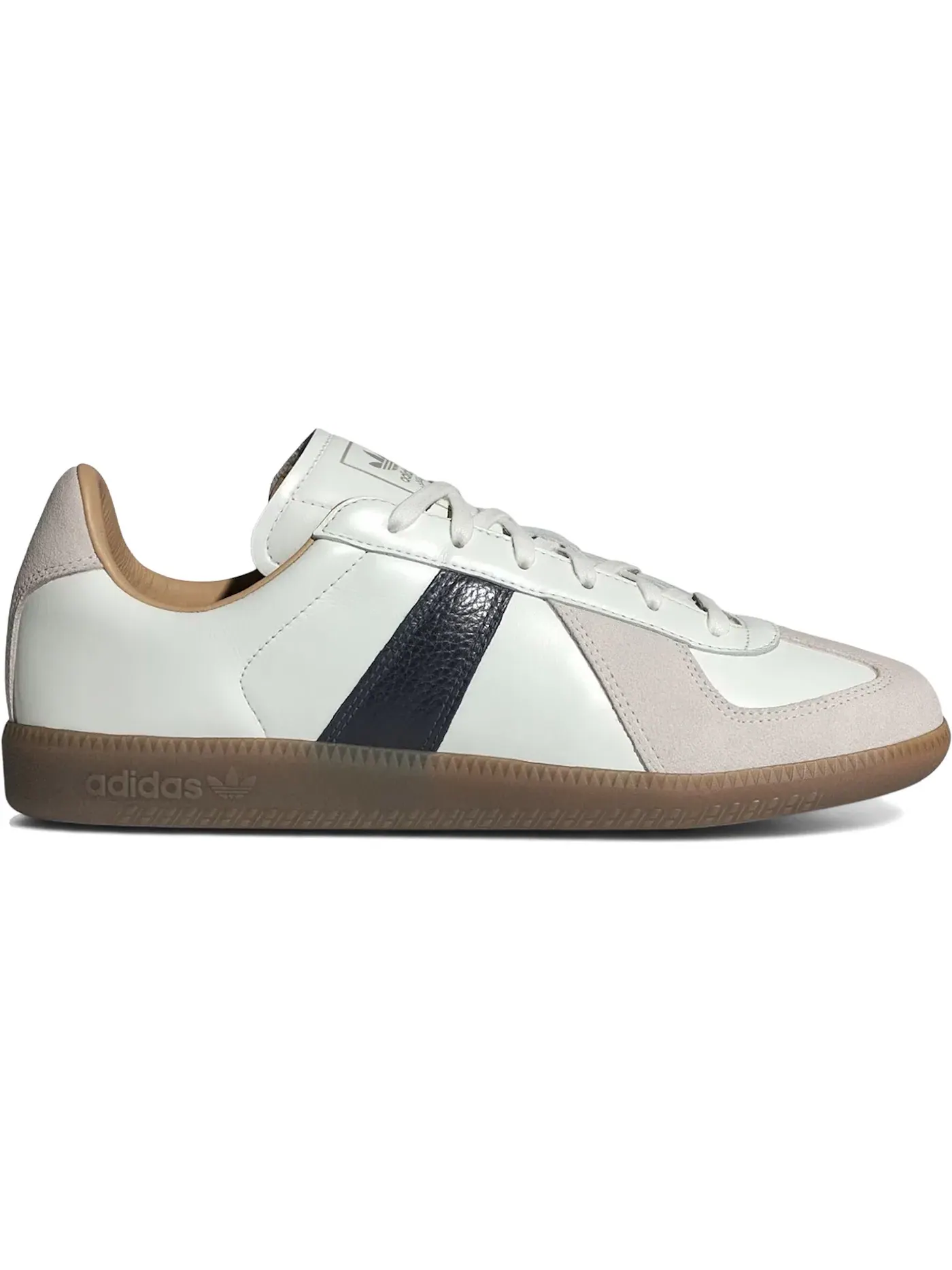 Мужские кроссовки с высоким контрастом Adidas BW Army — изображение 1 из 1, белый/индиго