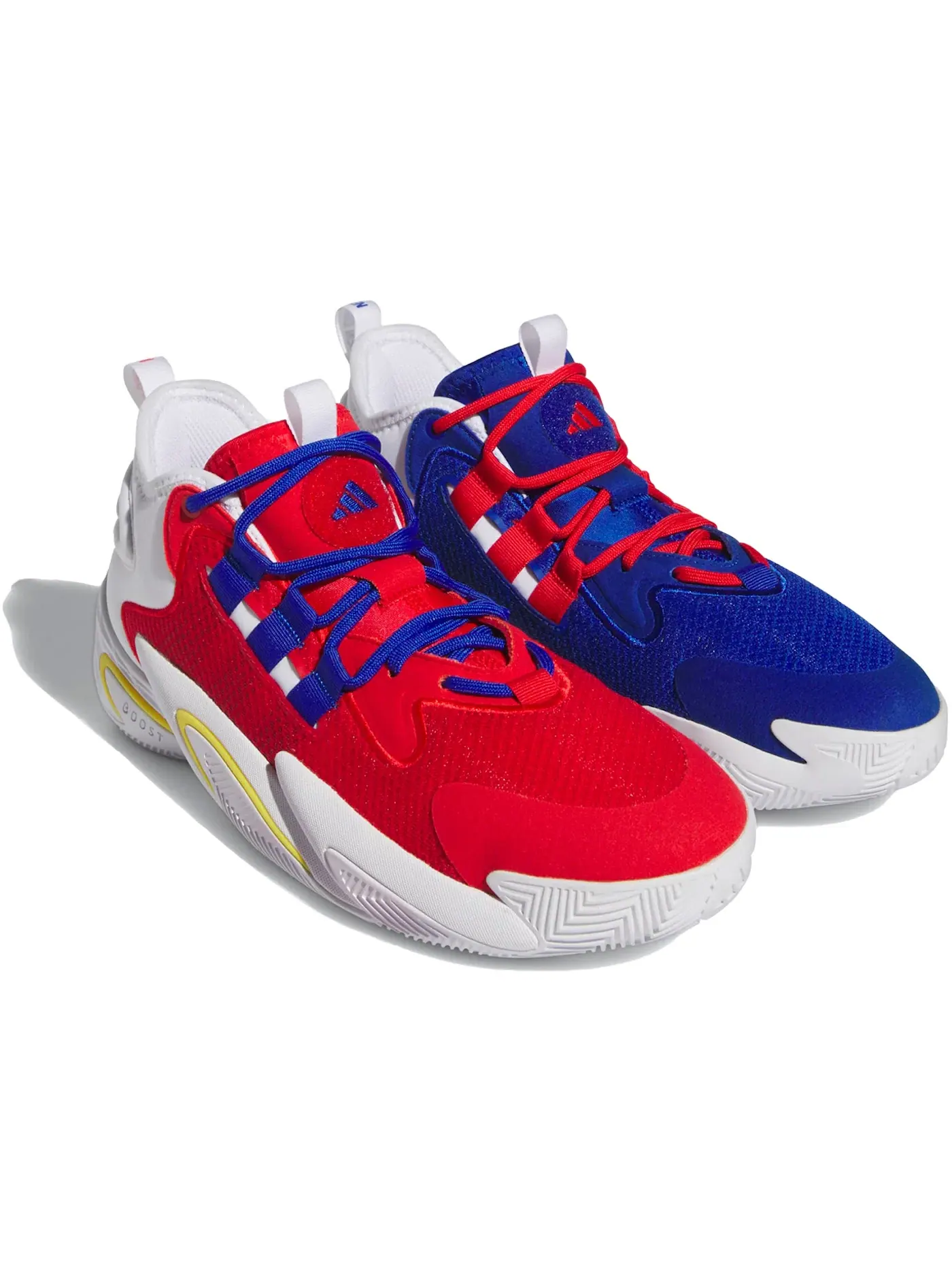 Мужские кроссовки Lifestyle Adidas BYW Select Jalen Green — изображение 2 из 2, красный/белый/синий