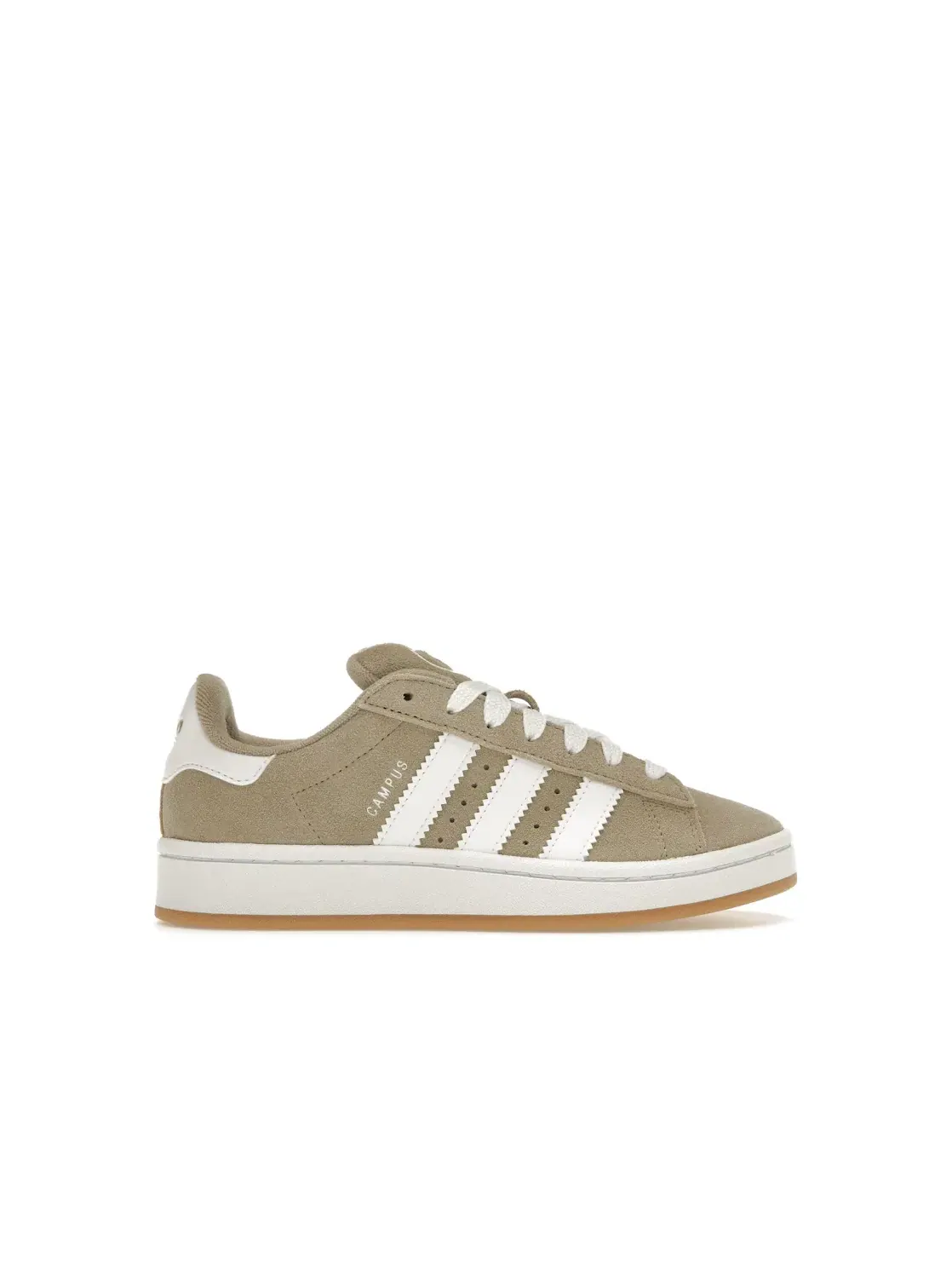 Детские кроссовки с замшевым верхом Adidas Campus 00s Blanch Cargo — изображение 1 из 4, белый