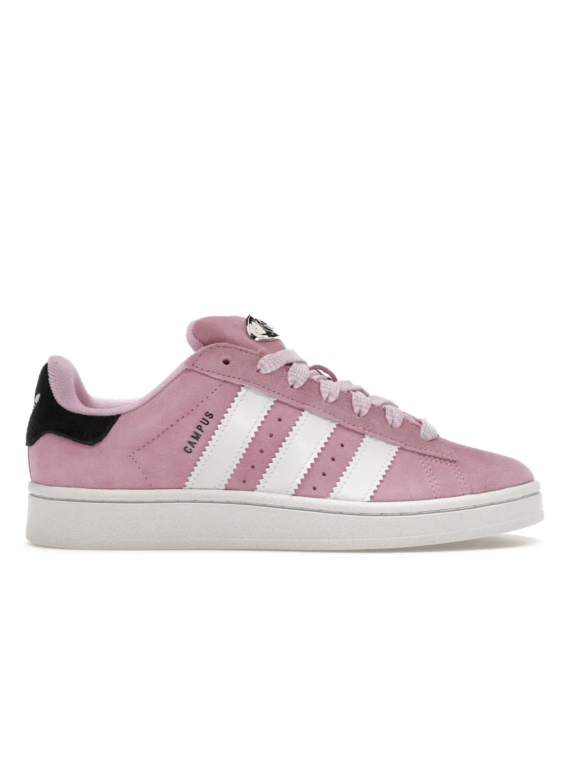 Женские кроссовки с платформой Adidas Campus 00s — изображение 1 из 4, белый черный