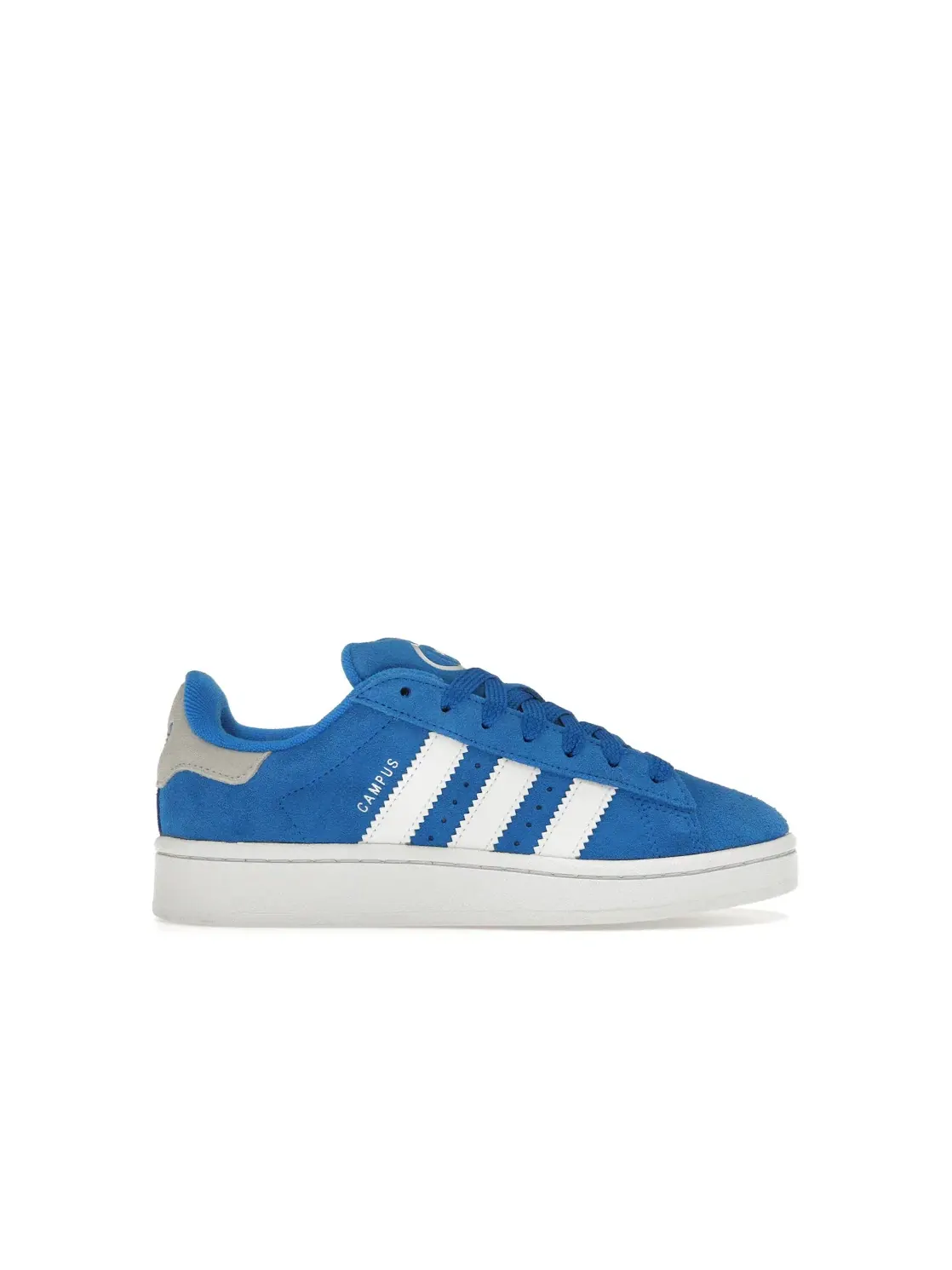Детские кроссовки Lifestyle с длинным шнурком Adidas Campus 00s — изображение 1 из 4, синий/белый/синий