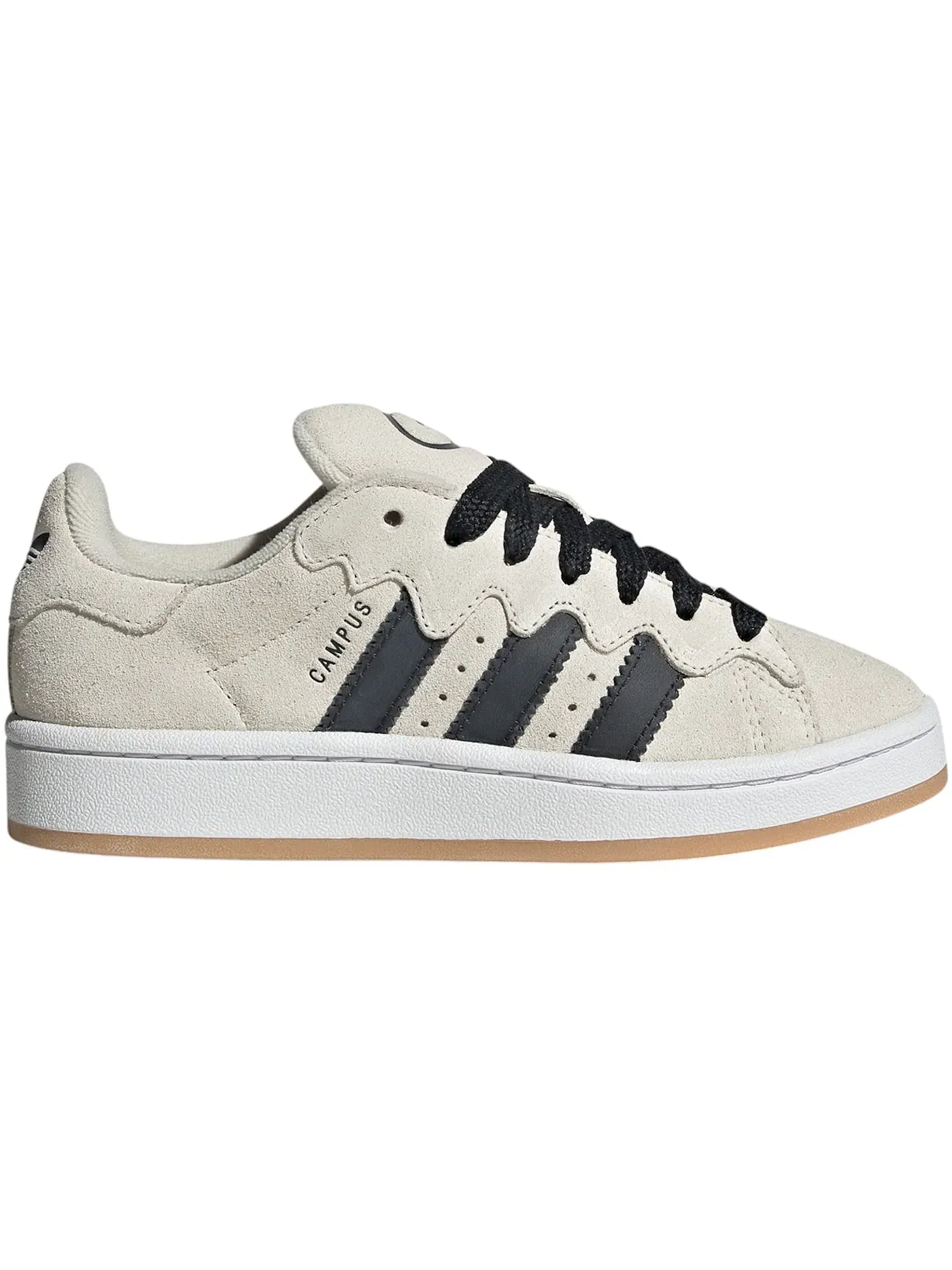 Детские кроссовки Lifestyle Alumina/Core Black/Cloud White Adidas Campus 00s — изображение 1 из 1, черный/белый