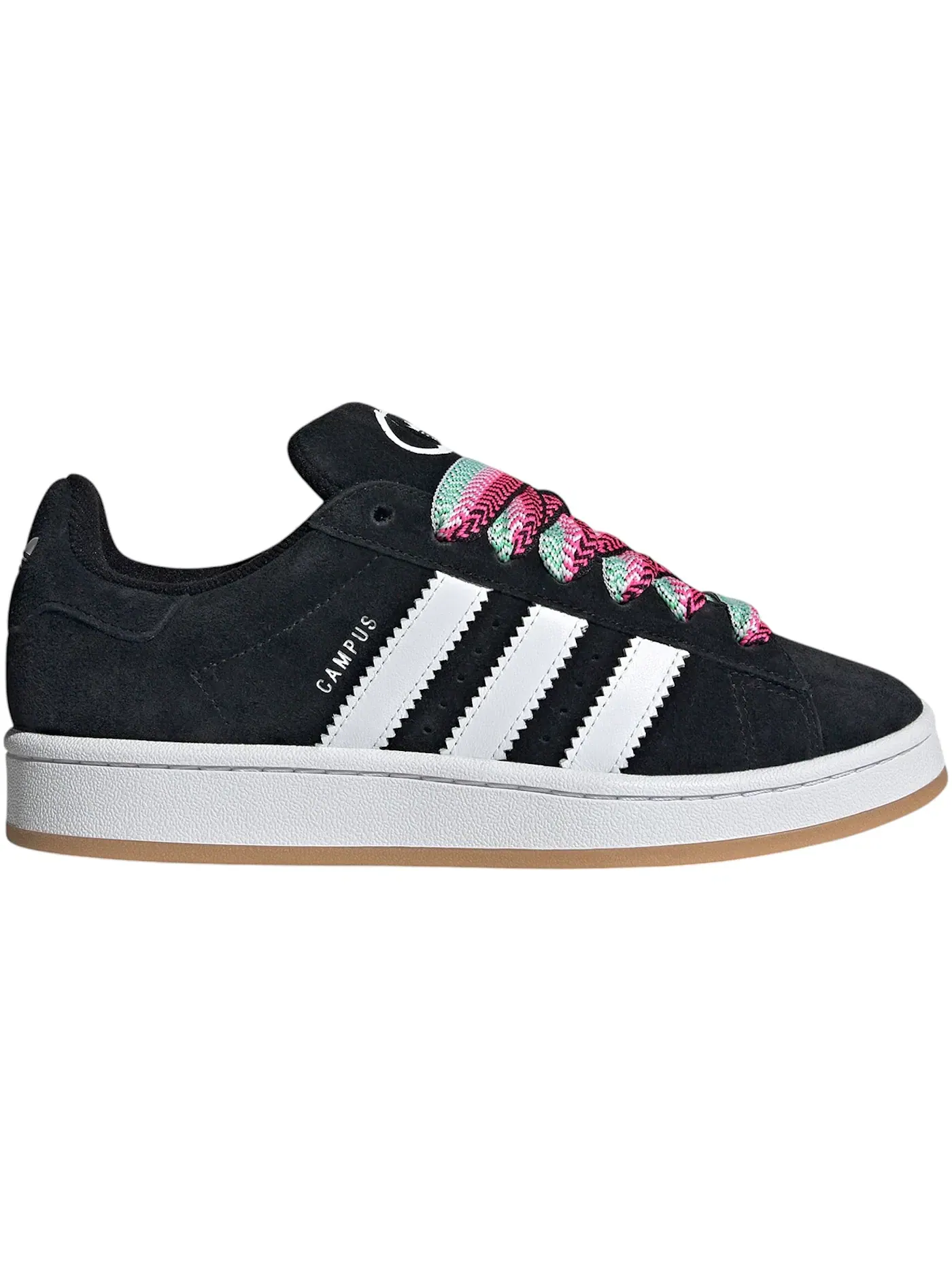Женские кроссовки Lifestyle Adidas Campus 00s — изображение 1 из 1, черный розовый белый