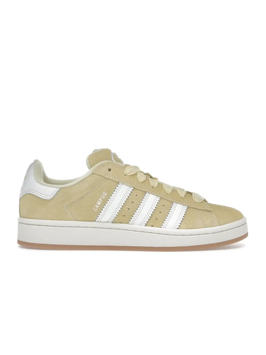 Женские кроссовки Lifestyle Adidas Campus 00s — изображение 1 из 4, белый/желтый/белый