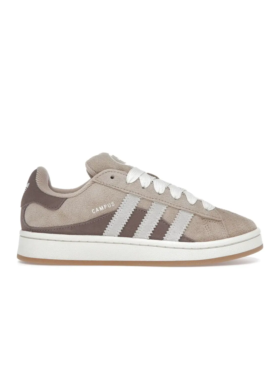 Женские кроссовки Lifestyle Adidas Campus 00s — изображение 1 из 4, бежевый/белый/коричневый