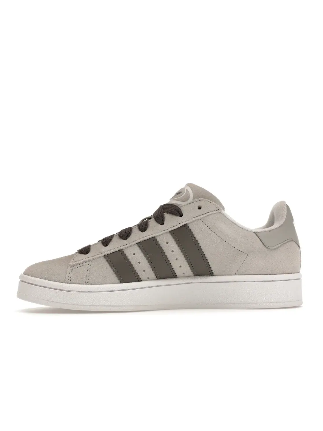 Женские кроссовки с замшевым верхом Campus 00s Adidas — изображение 3 из 4, серый темно-серый белый