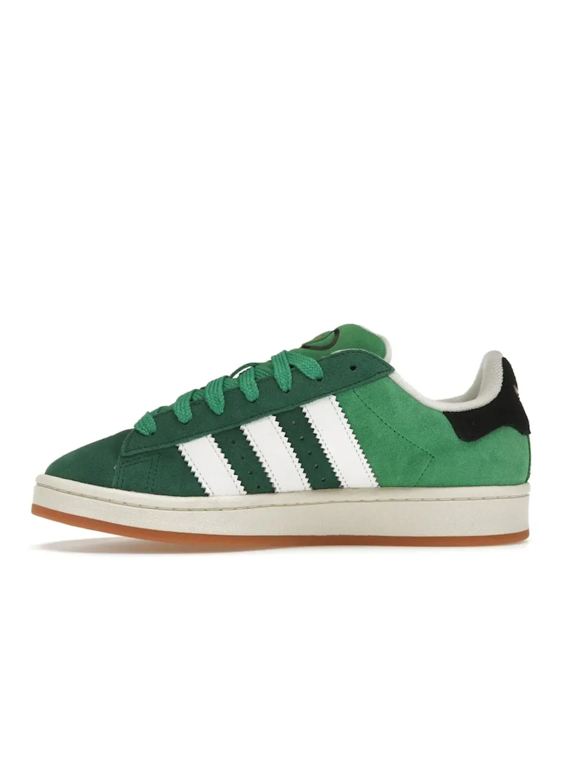 Мужские кроссовки с замшевым верхом Adidas Campus 00s — изображение 3 из 4, зеленый/белый/зеленый