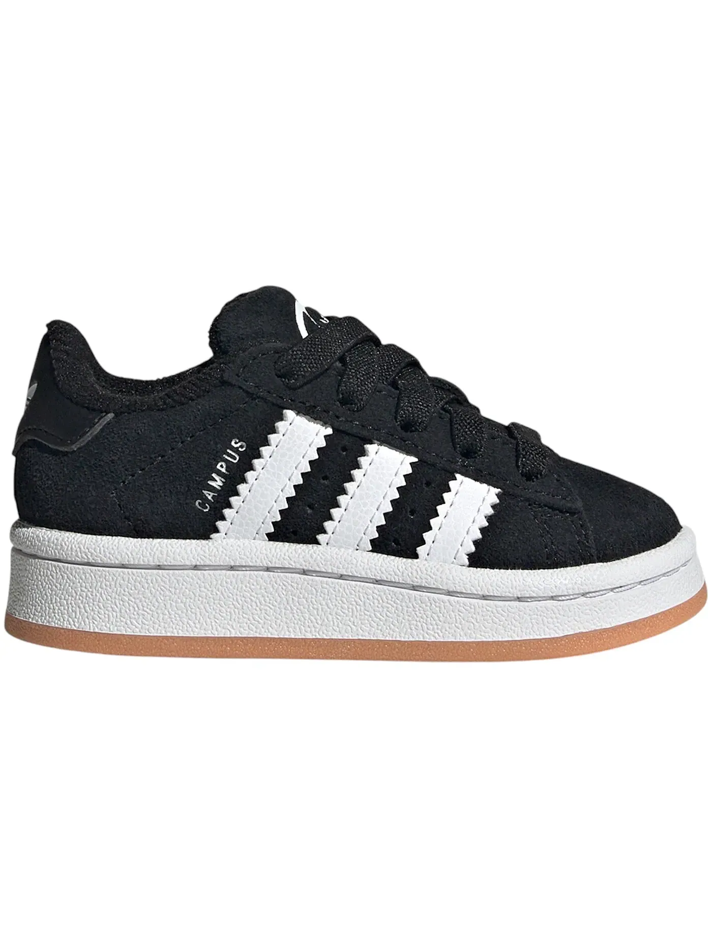 Детские кроссовки Lifestyle с закрытием на липучке Adidas Campus 00s Comfort Closure — изображение 1 из 1, черный/белый/белый