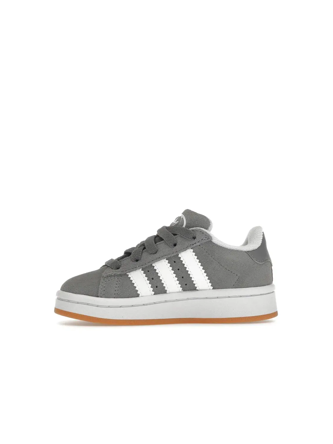 Детские кроссовки Lifestyle с удобной застежкой Adidas Campus 00s Comfort Closure — изображение 3 из 4, серый белый