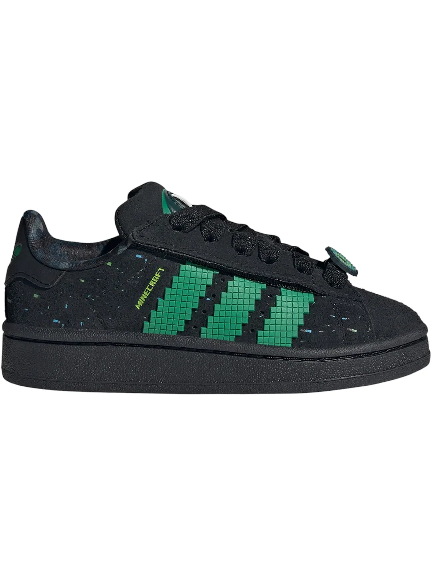 Детские кроссовки с удобной шнуровкой Adidas Campus 00s Comfort Closure Minecraft — изображение 1 из 1