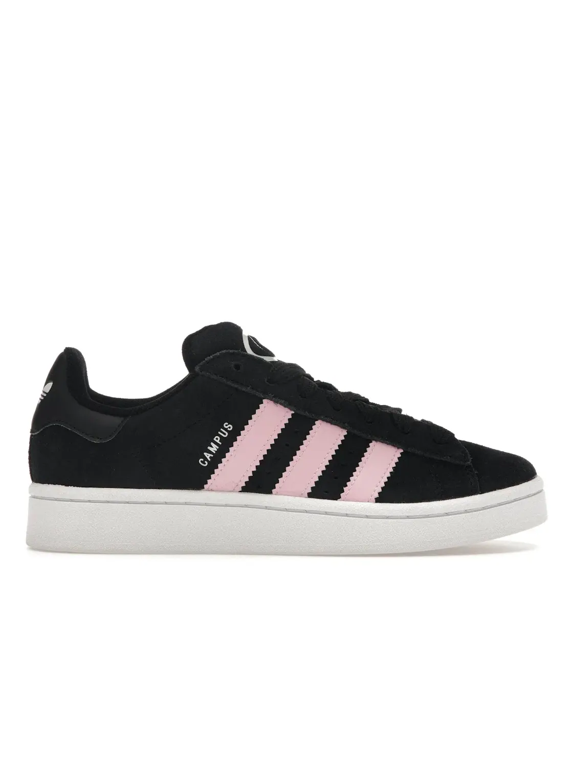 Женские кроссовки ретро-стиль Campus 00s Adidas — изображение 1 из 4, черный/белый/розовый
