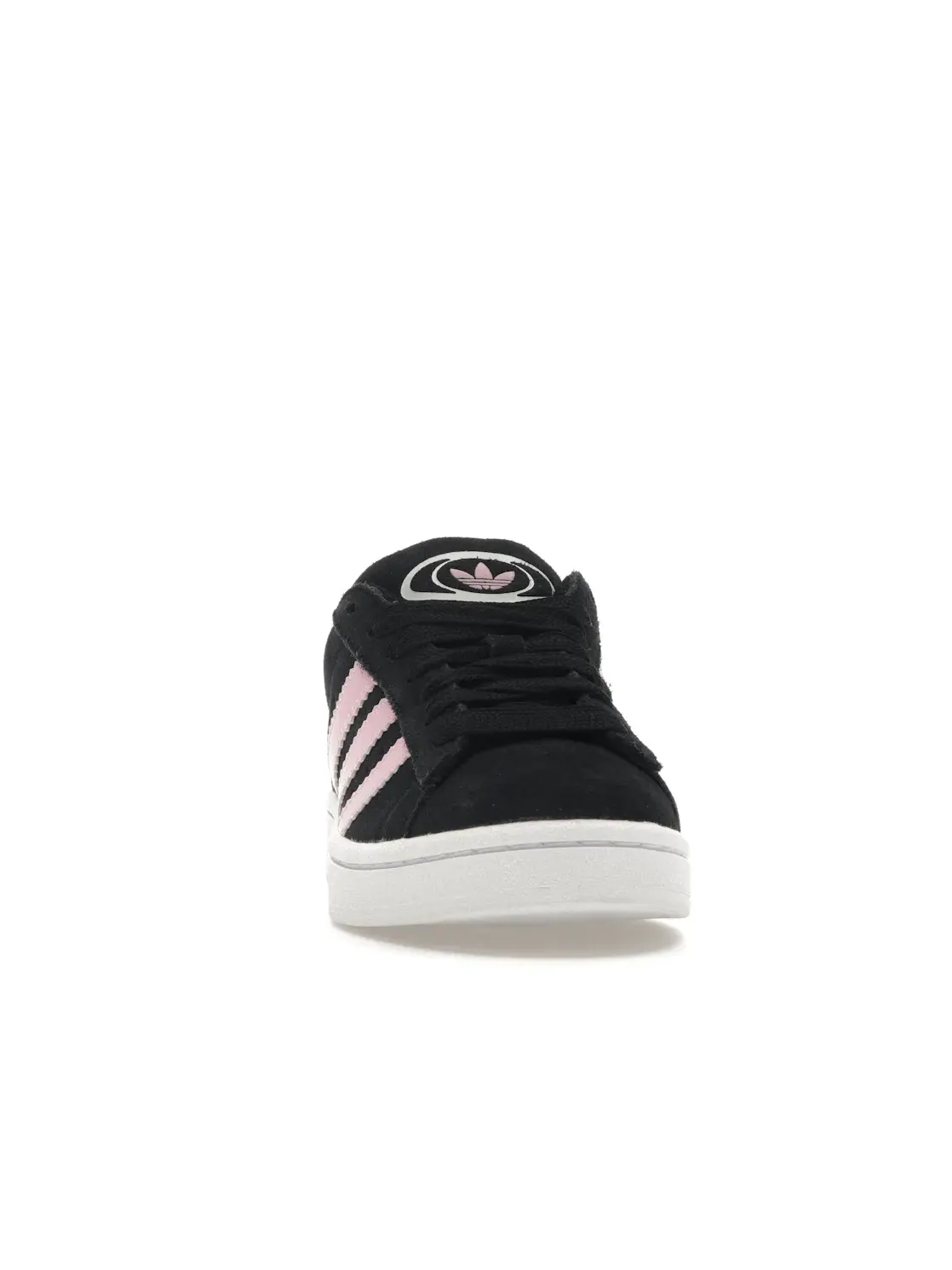 Женские кроссовки ретро-стиль Campus 00s Adidas — изображение 2 из 4, черный/белый/розовый