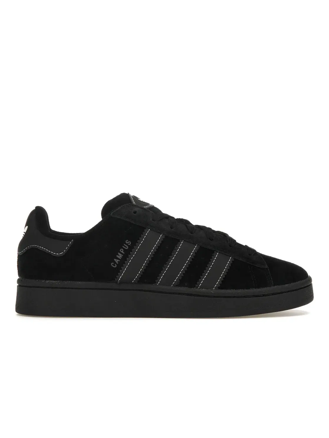 Мужские кроссовки lifestyle Adidas Campus 00s — изображение 1 из 3, черный/черный/белый