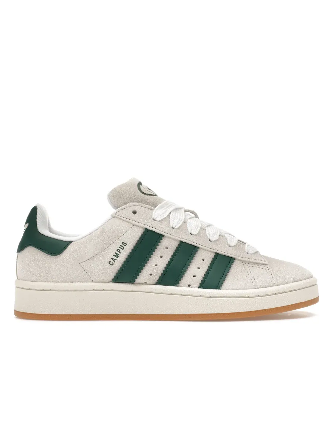 Женские кроссовки Lifestyle Adidas Campus 00s — изображение 1 из 4, белый/белый/зеленый