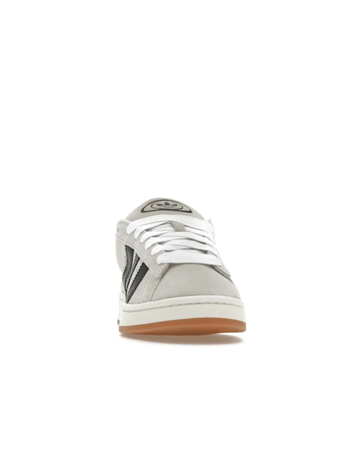 Женские кроссовки с замшевым верхом Adidas Campus 00s — изображение 2 из 4, белый черный белый
