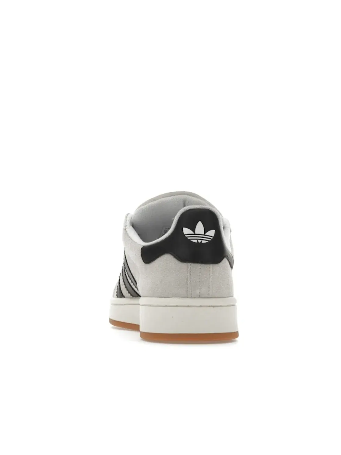 Женские кроссовки с замшевым верхом Adidas Campus 00s — изображение 4 из 4, белый черный белый