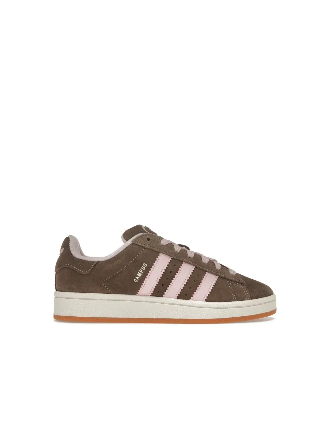 Детские кроссовки lifestyle с замшевым верхом Adidas Campus 00s — изображение 1 из 4, прозрачный розовый белый