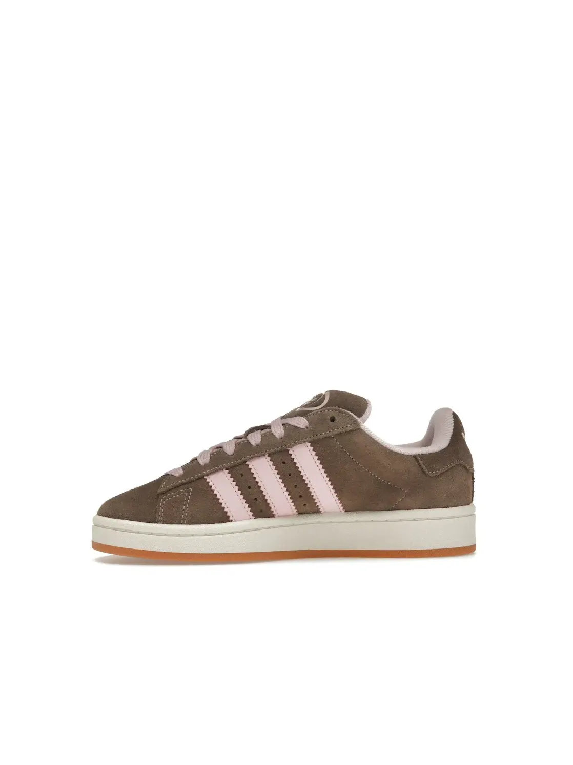 Детские кроссовки lifestyle с замшевым верхом Adidas Campus 00s — изображение 3 из 4, прозрачный розовый белый
