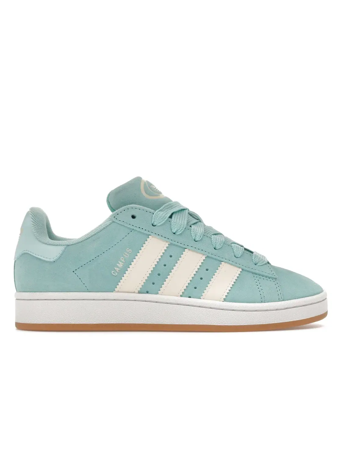 Женские кроссовки Lifestyle Adidas Campus 00s — изображение 1 из 4, кремовый белый/голубой