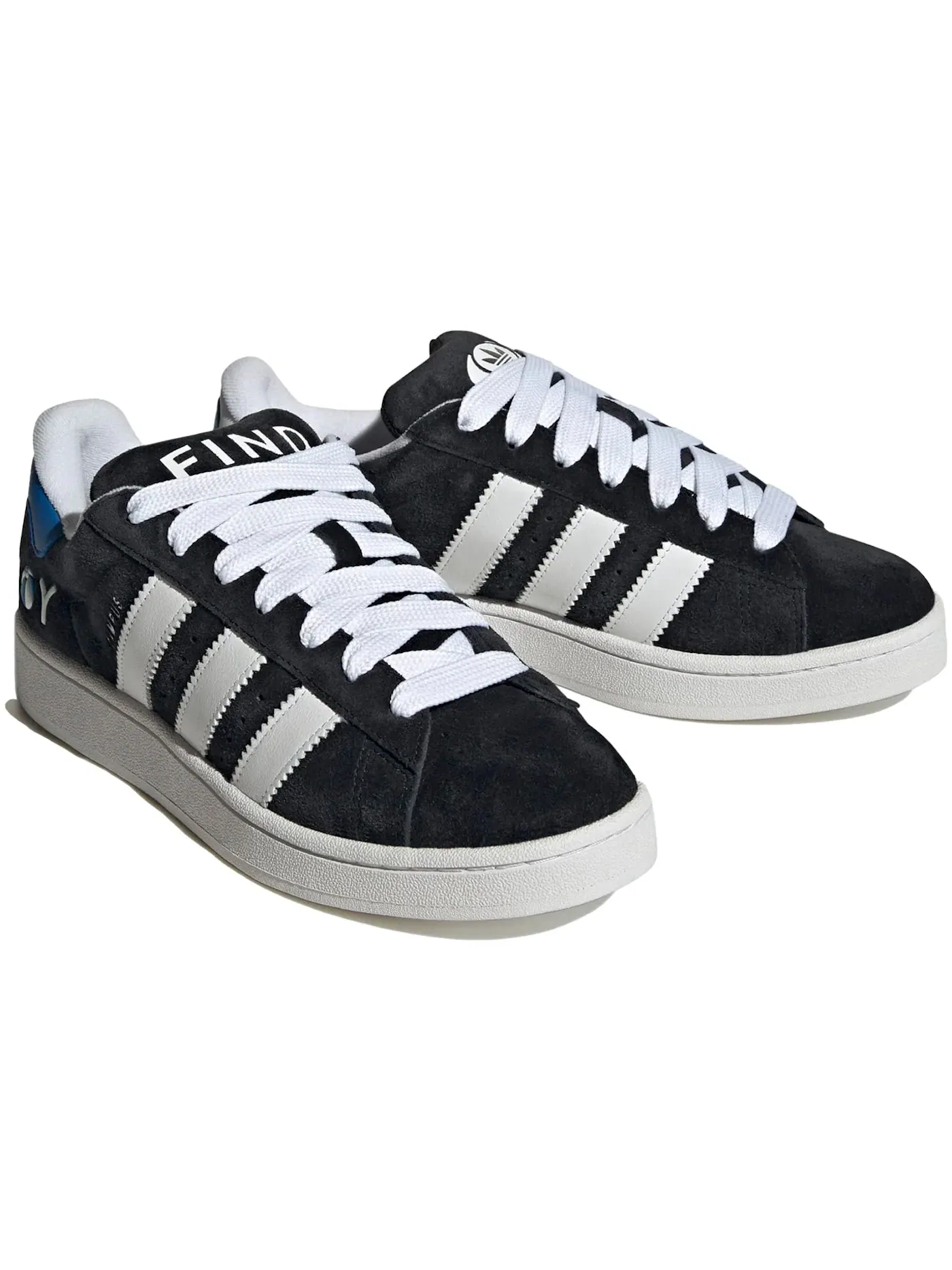 Мужские кроссовки Lifestyle Adidas Campus 00s — изображение 2 из 3, черный/белый/синий