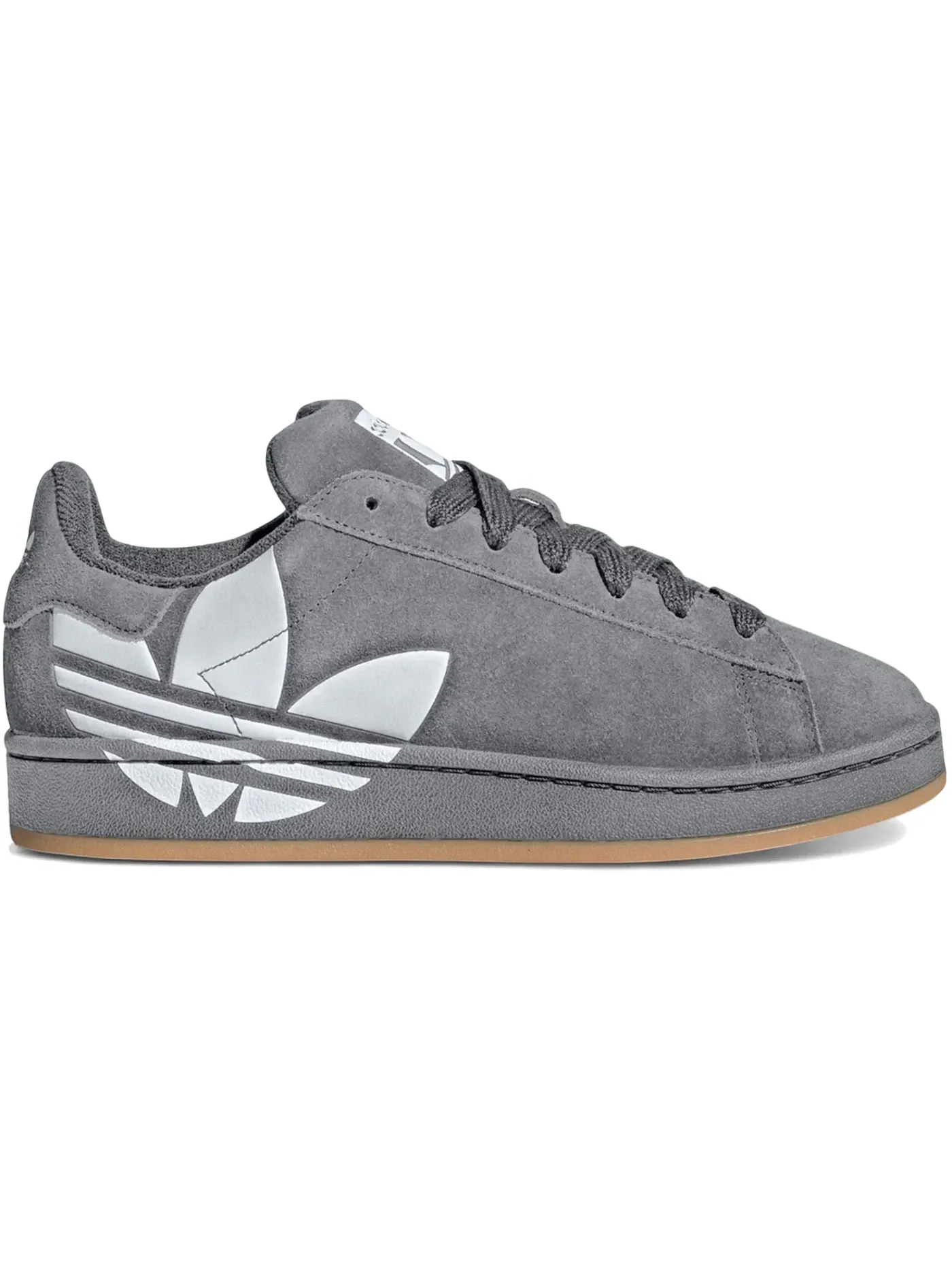 Мужские кроссовки Lifestyle с логотипом Adidas Campus 00s Adidas — изображение 1 из 1, серый белый