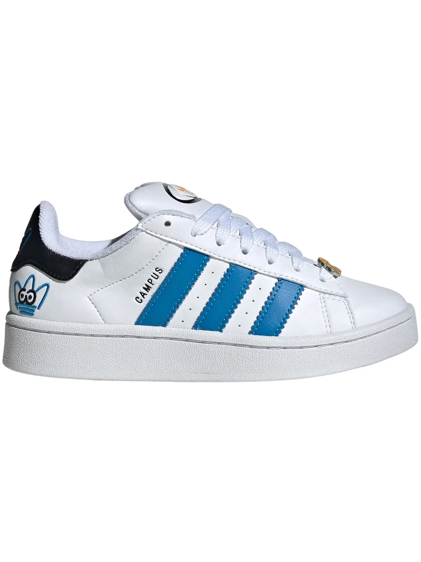 Детские кроссовки Lifestyle Adidas Campus 00s — изображение 1 из 1, белый яркий синий черный