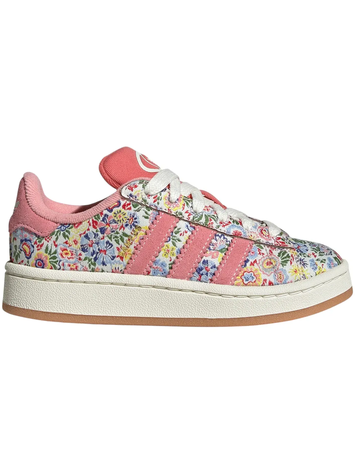 Детские кроссовки с цветочной вышивкой Adidas Campus 00s — изображение 1 из 1, белый