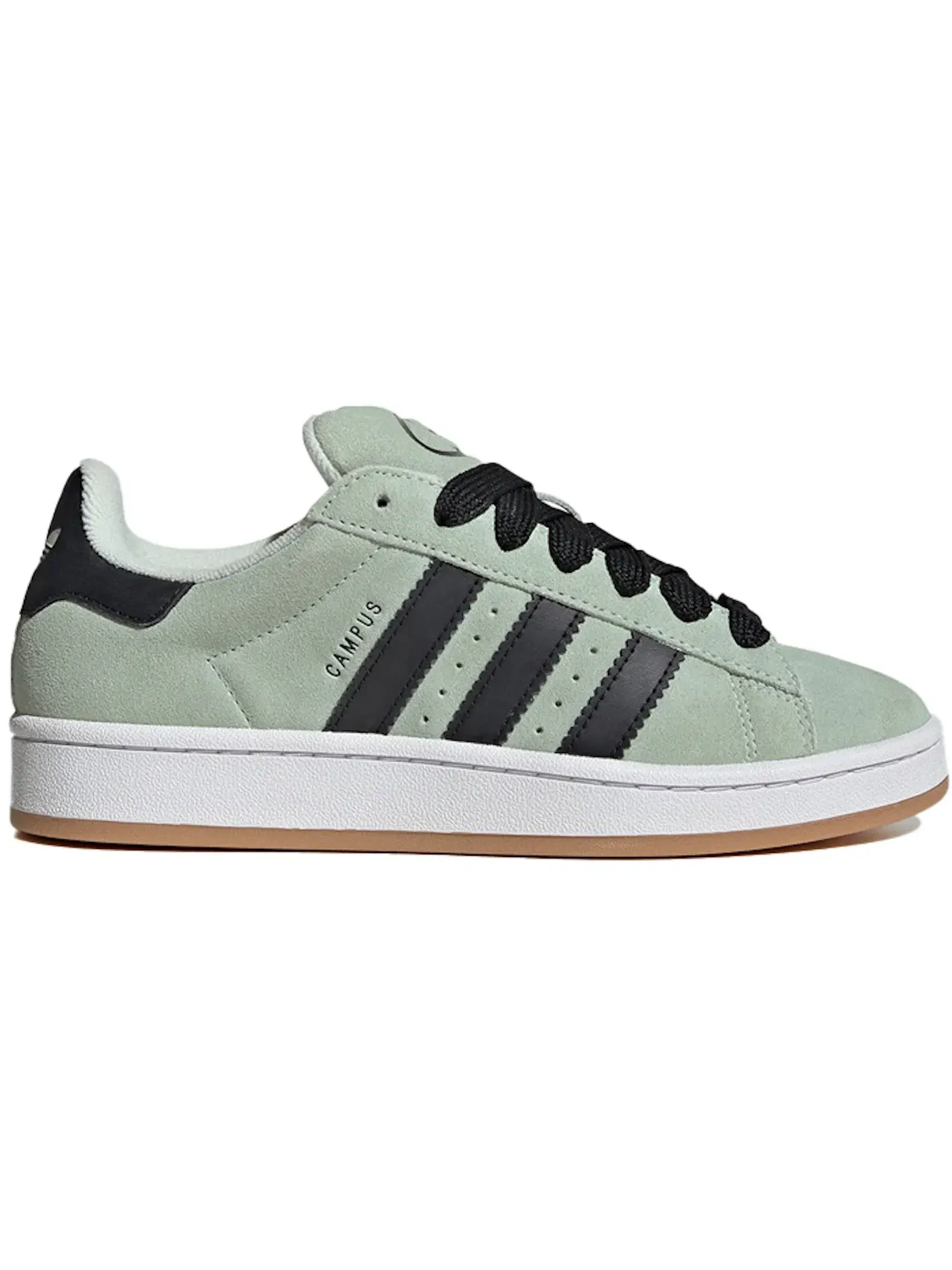 Женские кроссовки Lifestyle Linen Green/Core Black/Footwear White Adidas Campus 00s — изображение 1 из 1