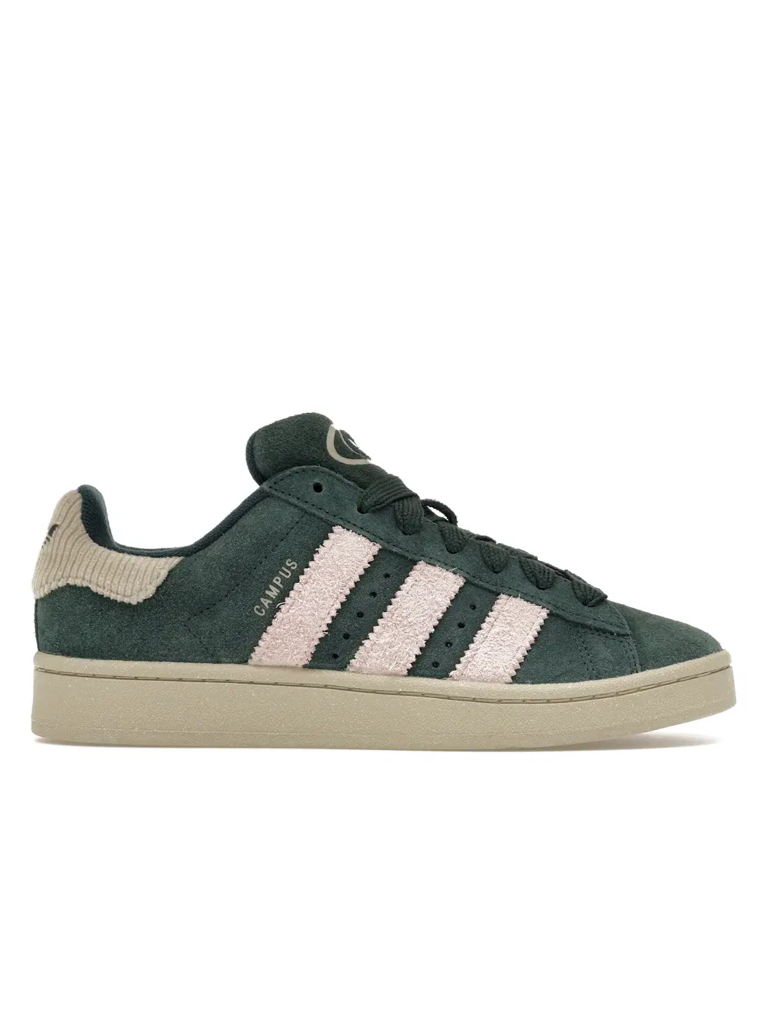 Женские кроссовки повседневные Adidas Campus 00s — изображение 1 из 4, зеленый розовый