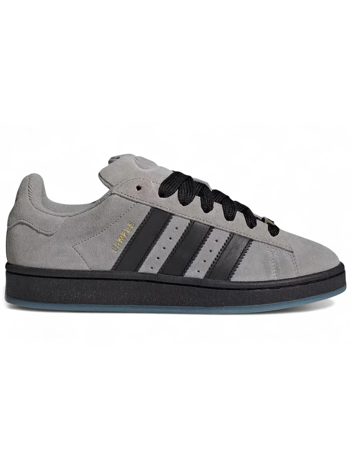 Мужские кроссовки lifestyle Adidas Campus 00s — изображение 1 из 1, серый/черный/прозрачный